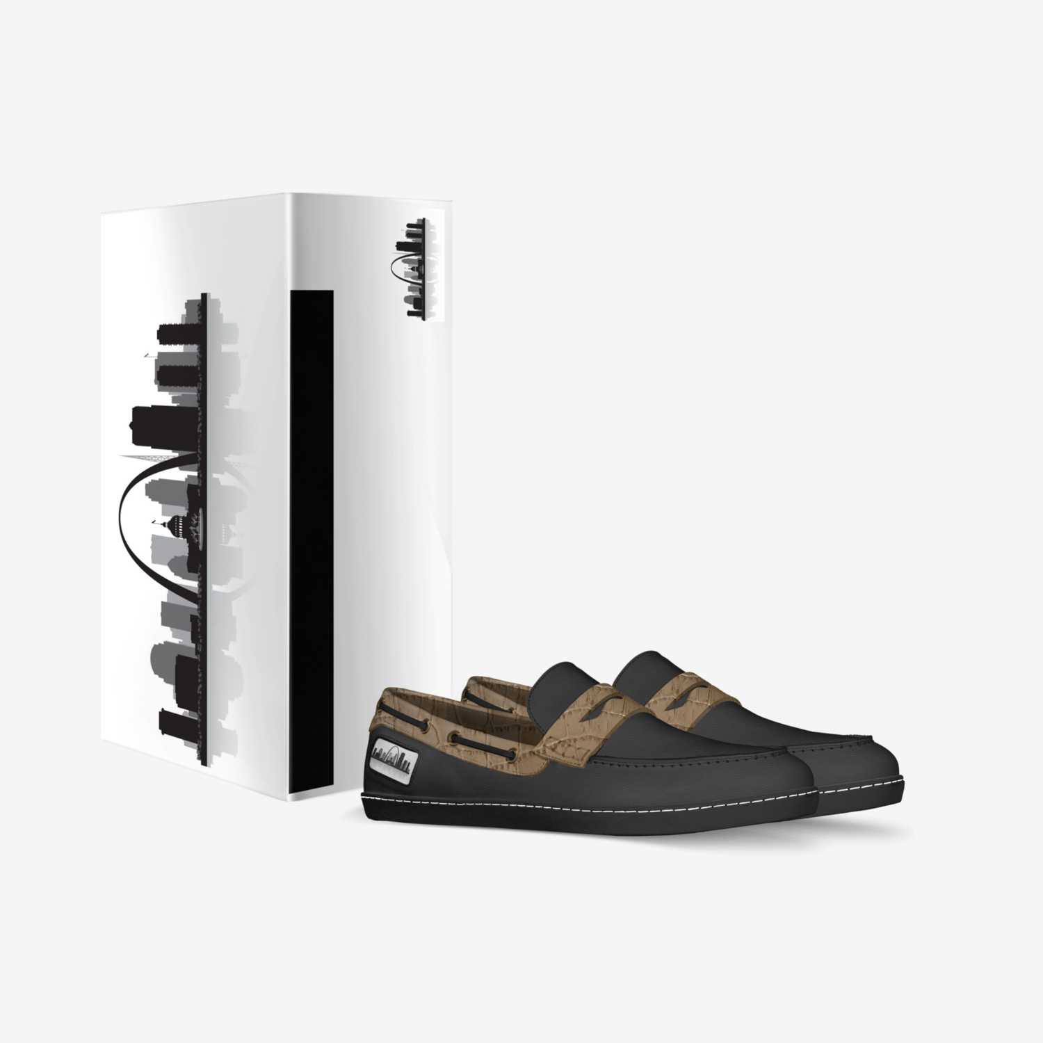 SAINT LOUIS  custom made in Italy shoes by Terrance Marvin | Box view