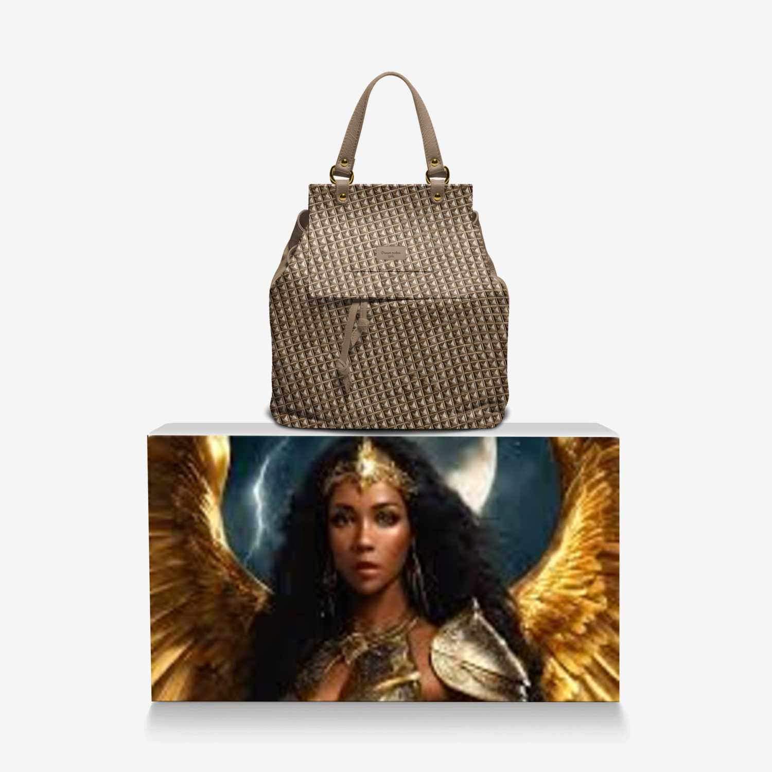 Dream maker custom made in Italy design by Ny-leeka Jackson | Over box view