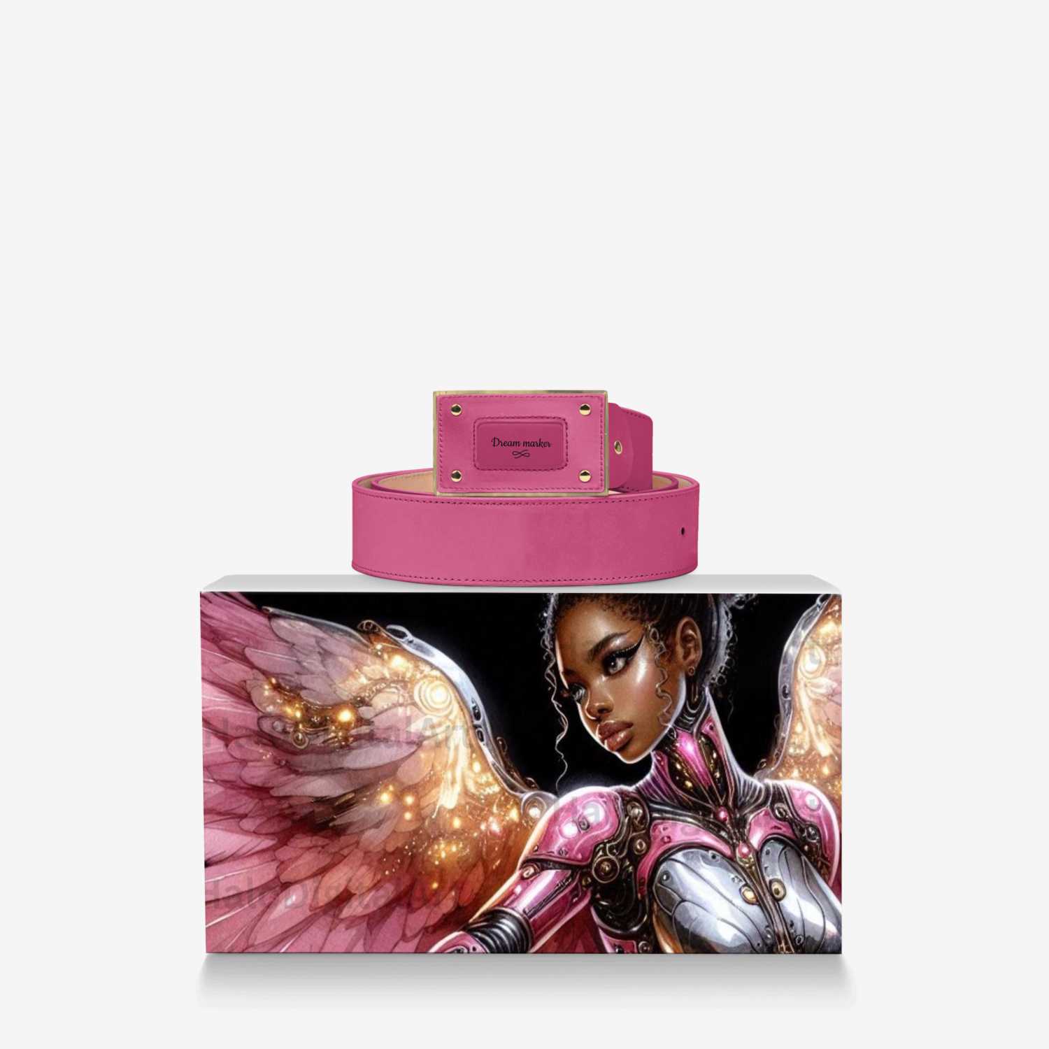 Dream marker custom made in Italy design by Ny-leeka Jackson | Over box view