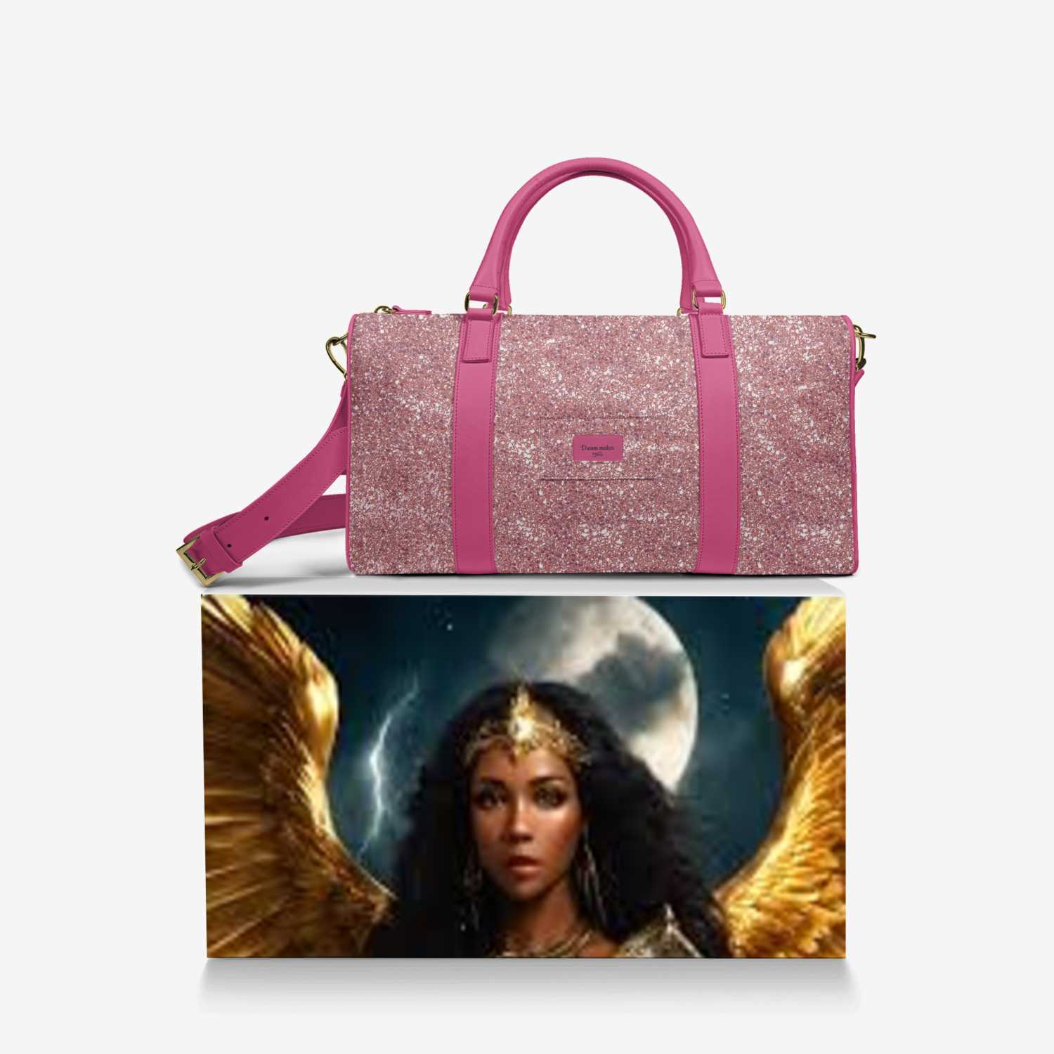 Dream maker custom made in Italy design by Ny-leeka Jackson | Over box view