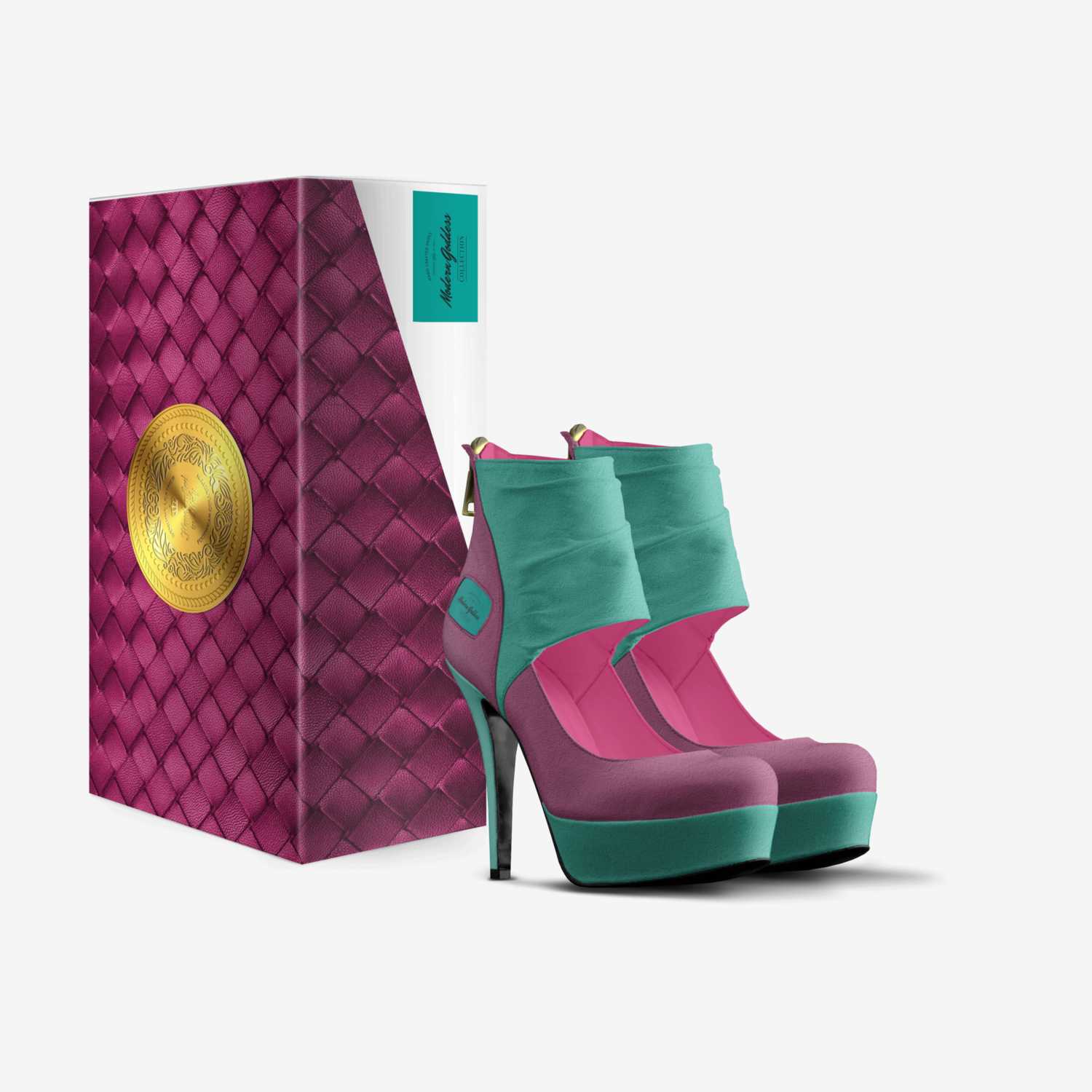 ZZ HEELS  custom made in Italy shoes by Zeanetta Bradley | Box view