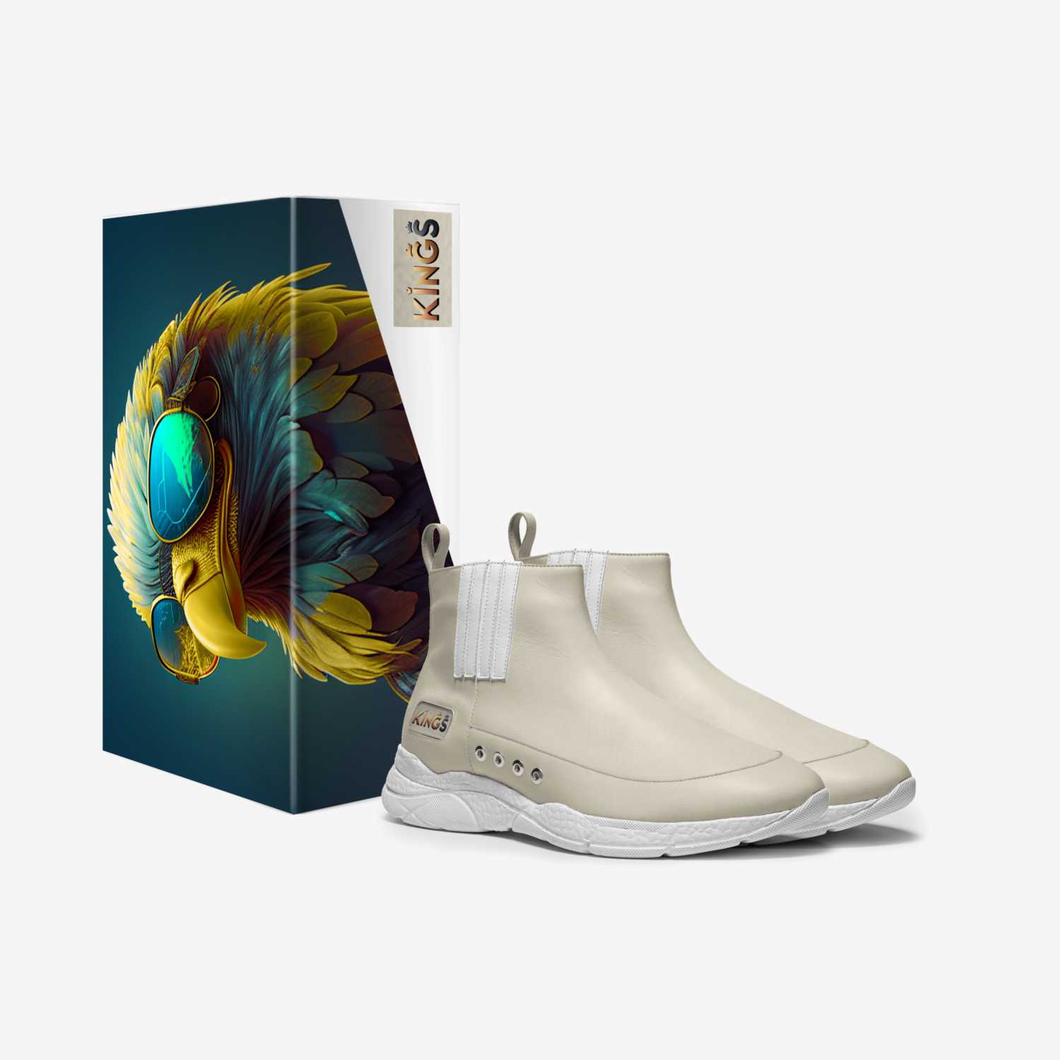 Razza Kings  custom made in Italy shoes by Rich King | Box view