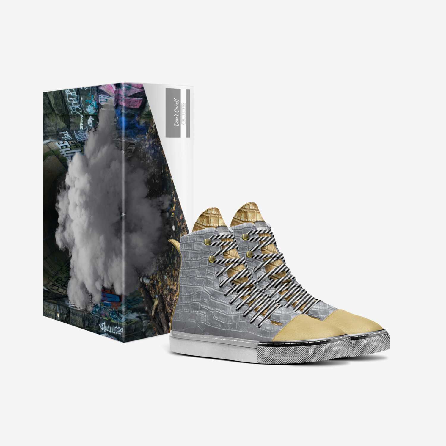 Funky Fusion!! custom made in Italy shoes by Melissa Tejeda | Box view