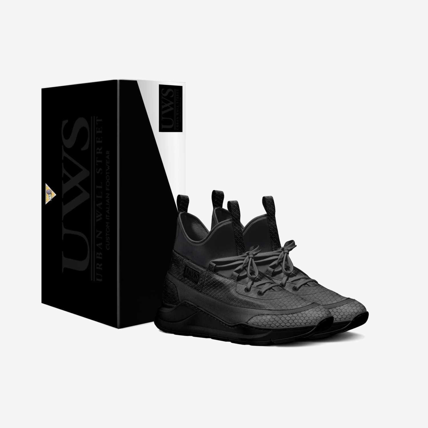Brixtons custom made in Italy shoes by Urbanwallstreet Earl | Box view