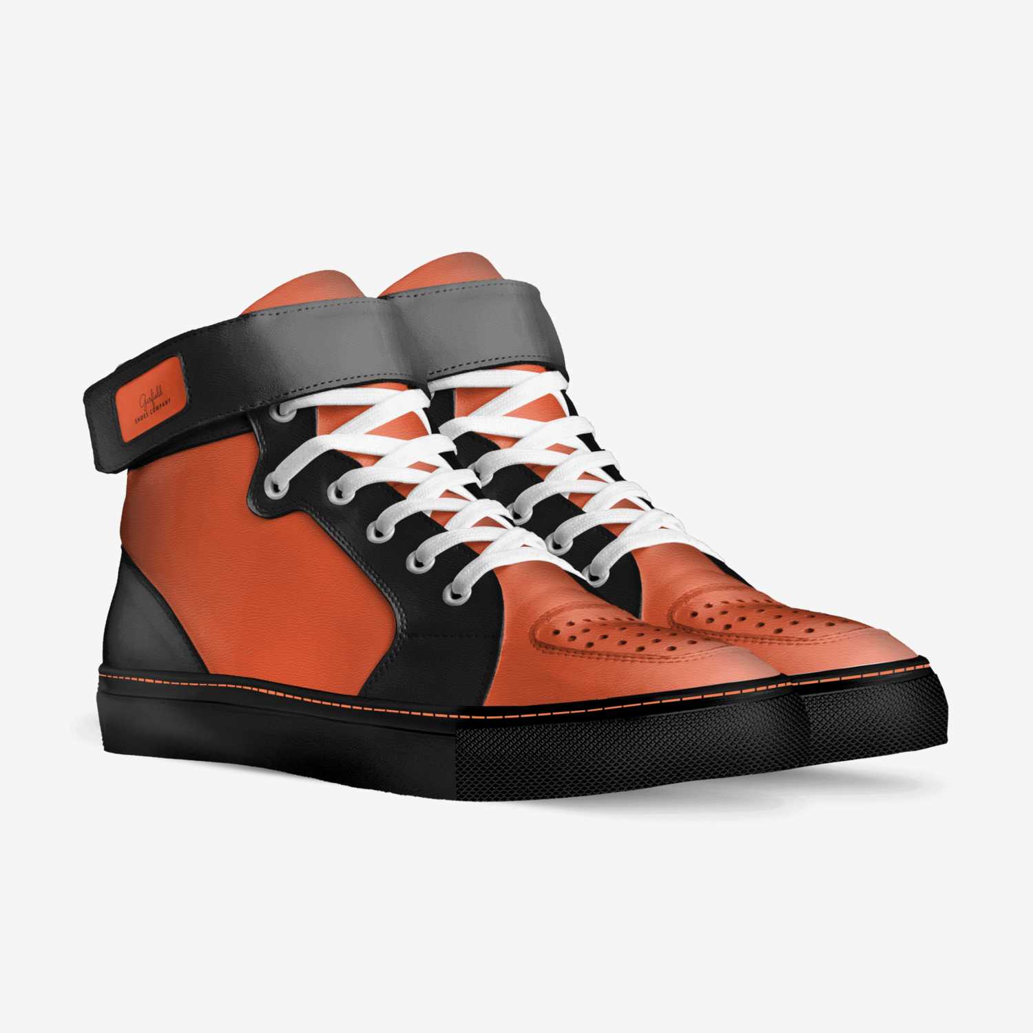 Garfield custom made in Italy shoes by Ny-leeka Jackson | Double view