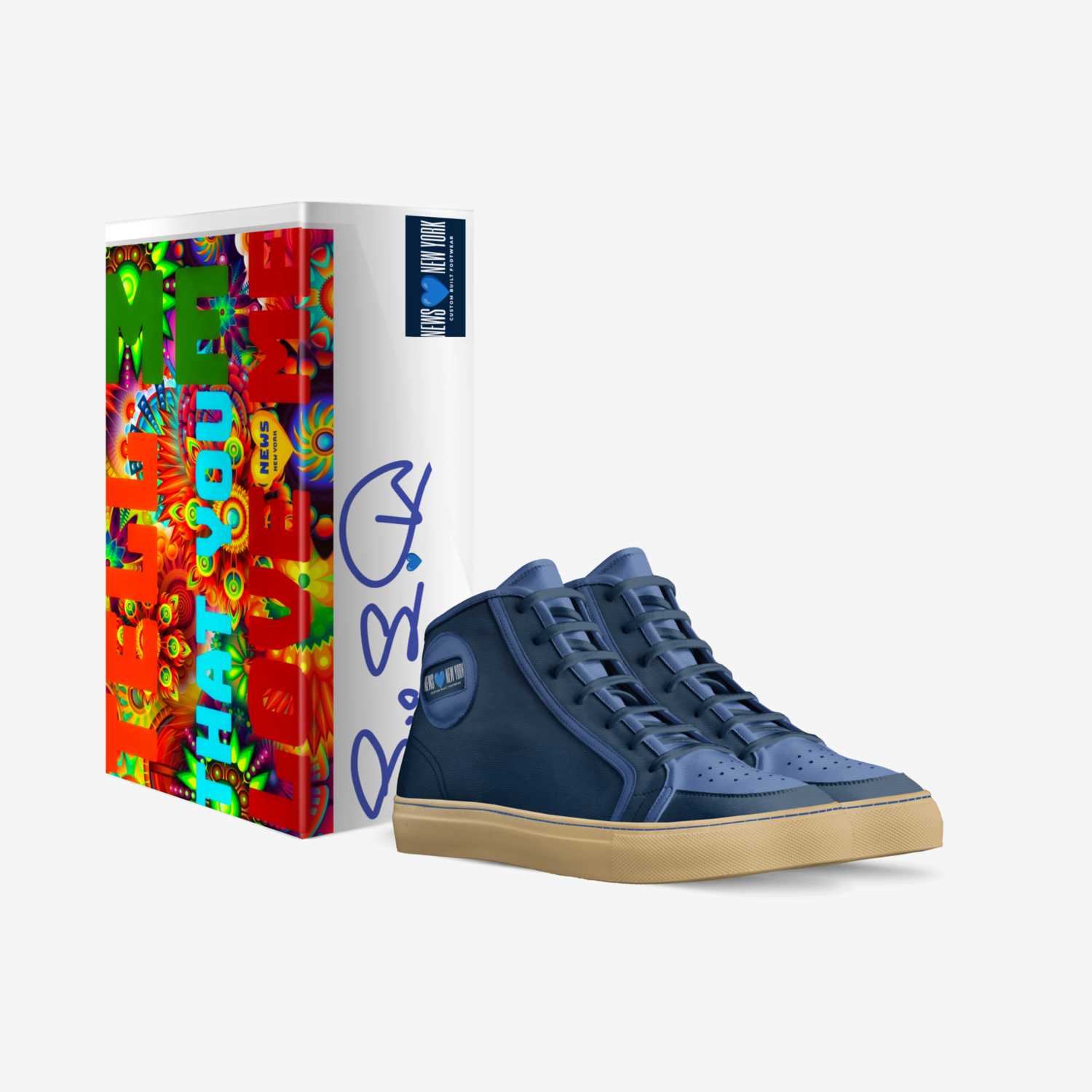 NEWS 💙🗞️ custom made in Italy shoes by Leon Newman | Box view