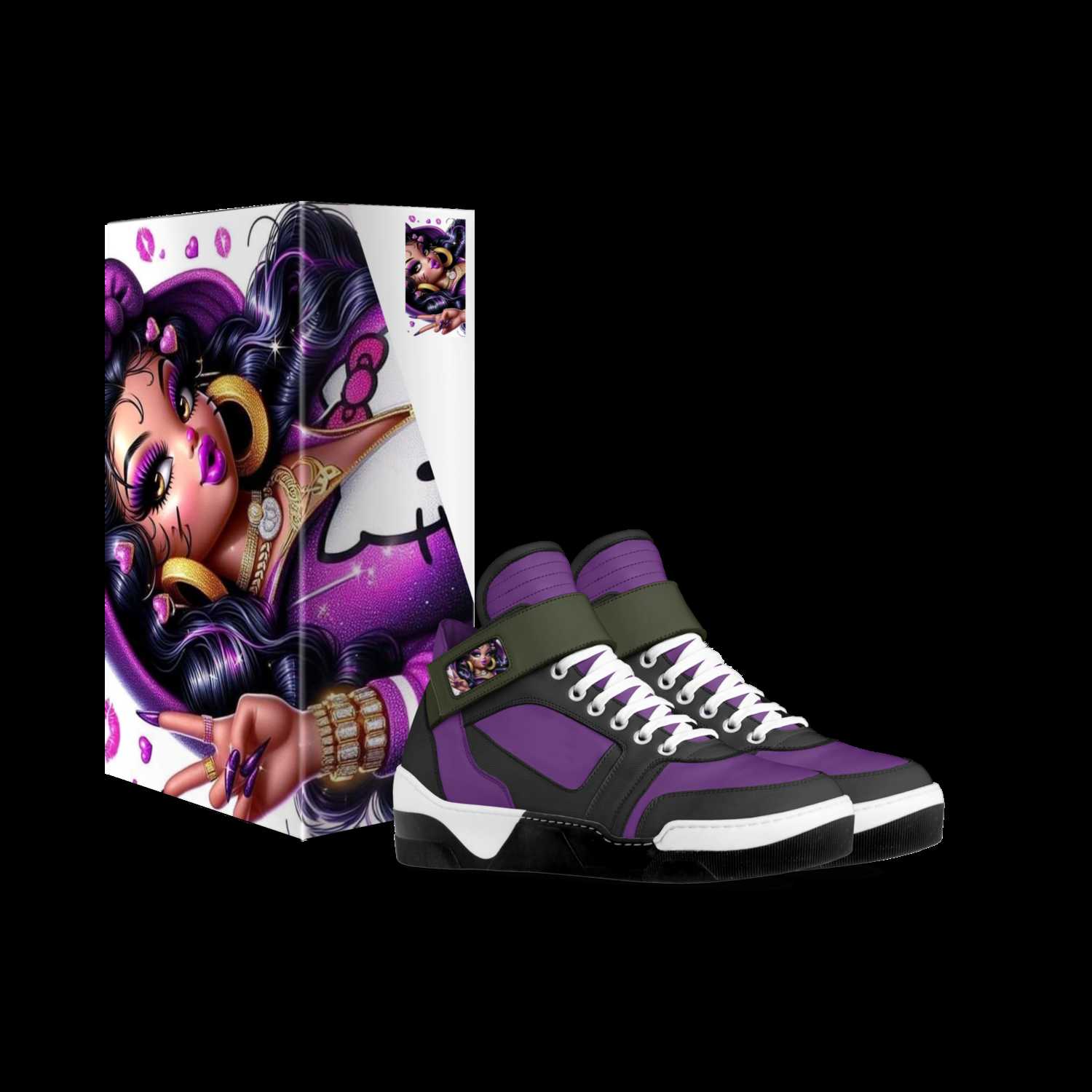 Betty Boop | A Custom Shoe concept by Ny-leeka Jackson