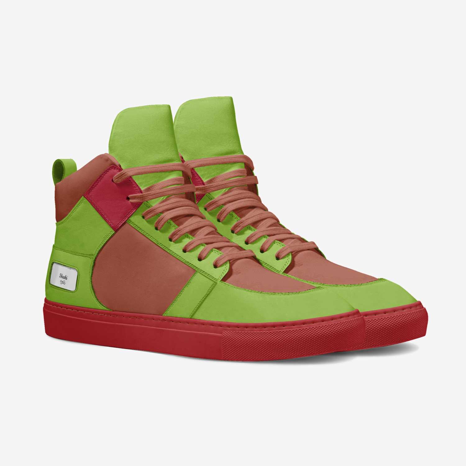 Shashi  custom made in Italy shoes by Jeanise Joseph | Double view