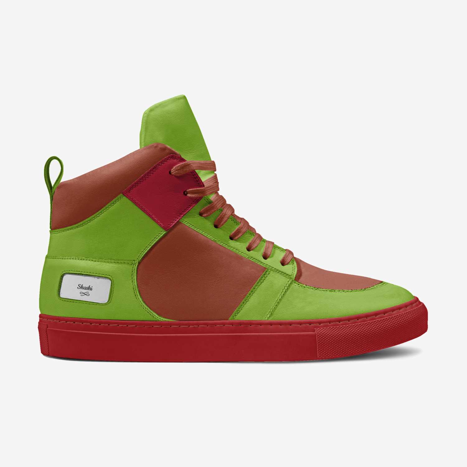 Shashi  custom made in Italy shoes by Jeanise Joseph | Side view
