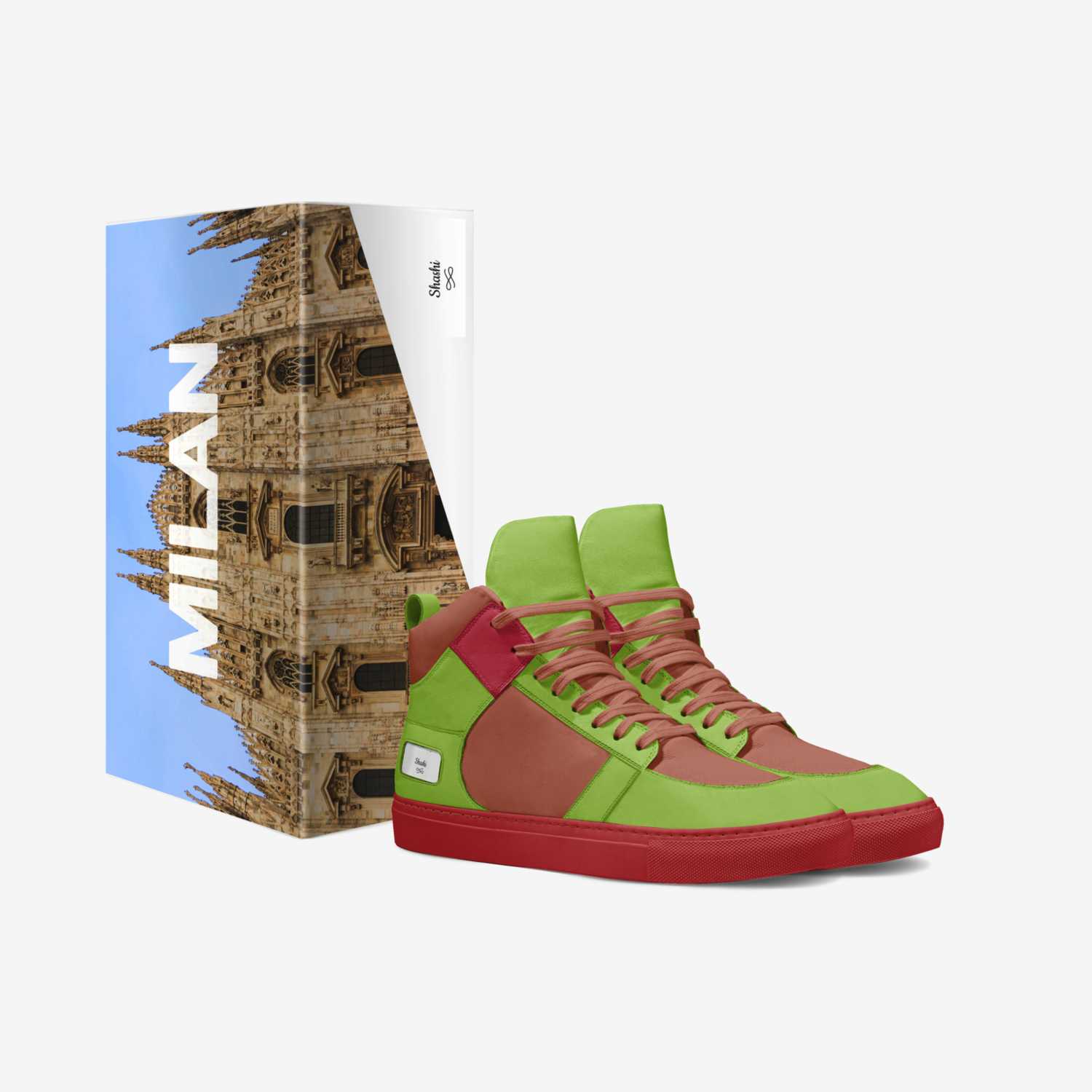 Shashi  custom made in Italy shoes by Jeanise Joseph | Box view