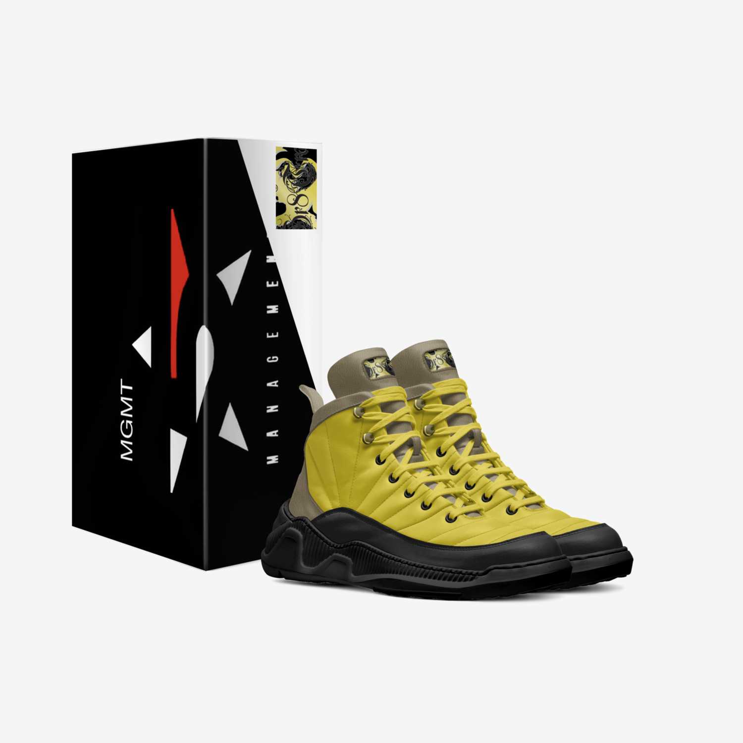 Urban canvas  custom made in Italy shoes by Terrance Nelson | Box view