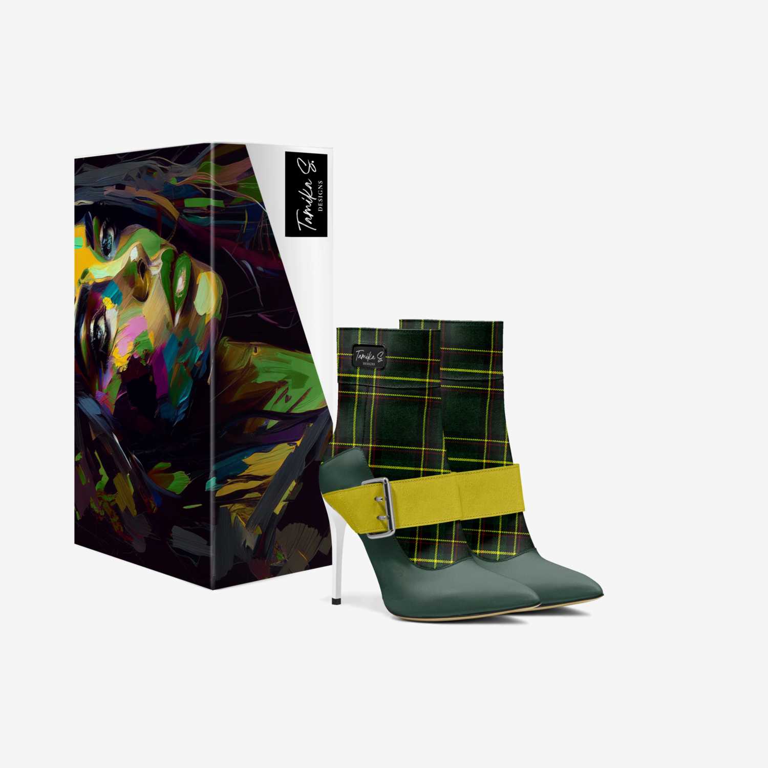 Bolder custom made in Italy shoes by Tamika S | Box view