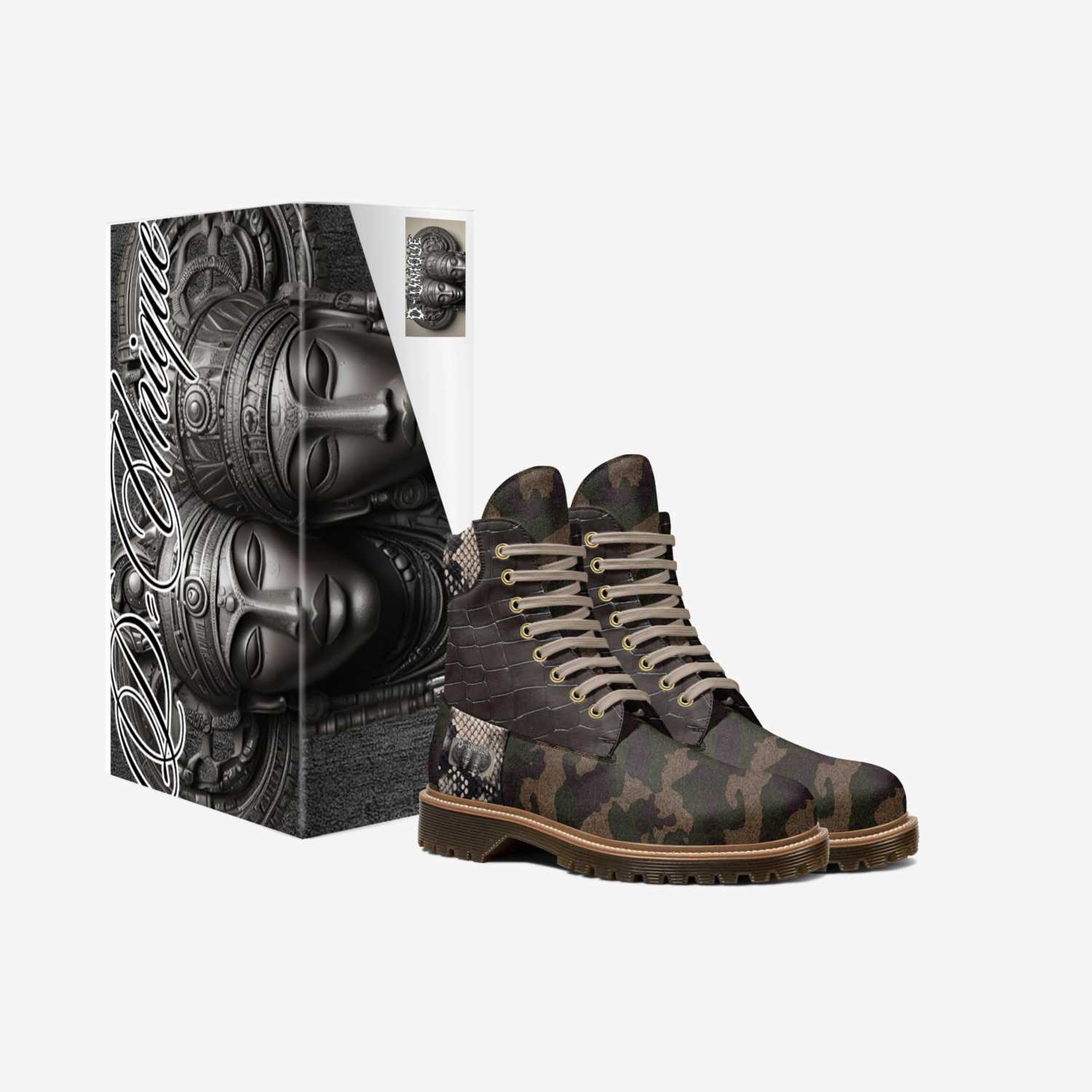 D-Unique  custom made in Italy shoes by Desiree Sims | Box view