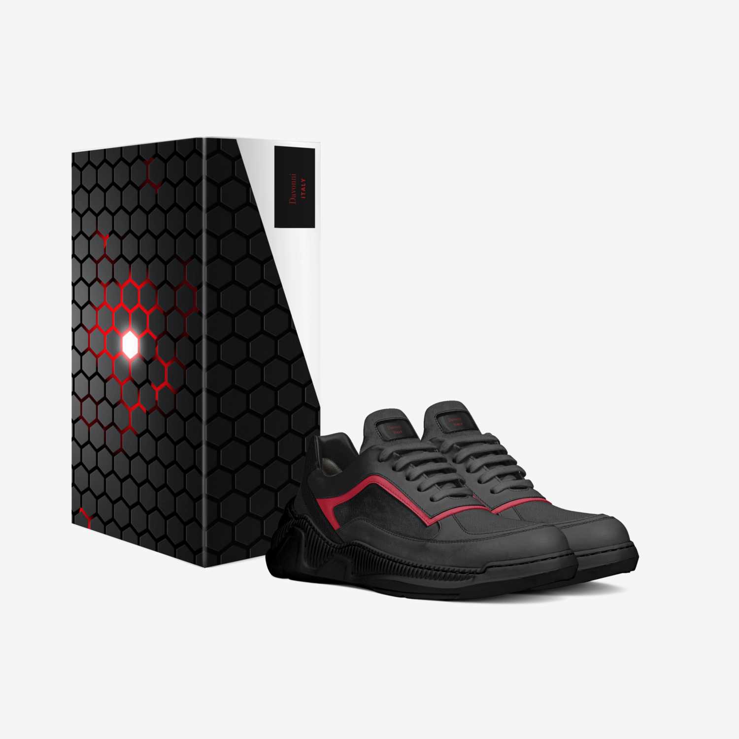 Davonni  custom made in Italy shoes by Eric Edmond | Box view