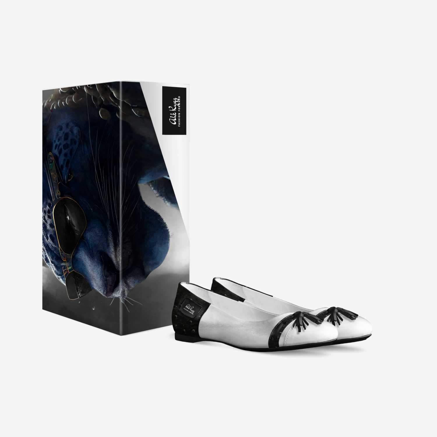 Ahk Kyqz custom made in Italy shoes by Shakirah Meadows | Box view