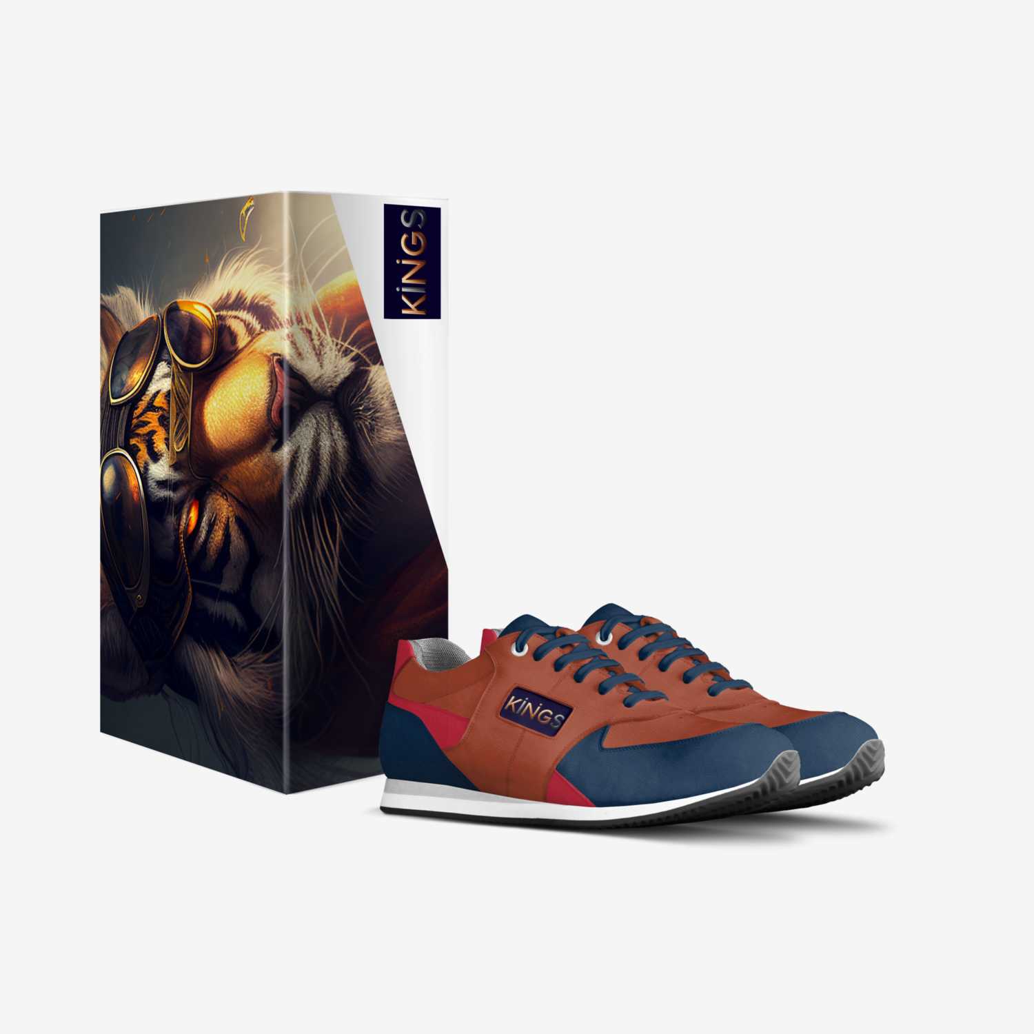 Razza Runner custom made in Italy shoes by Rich King | Box view