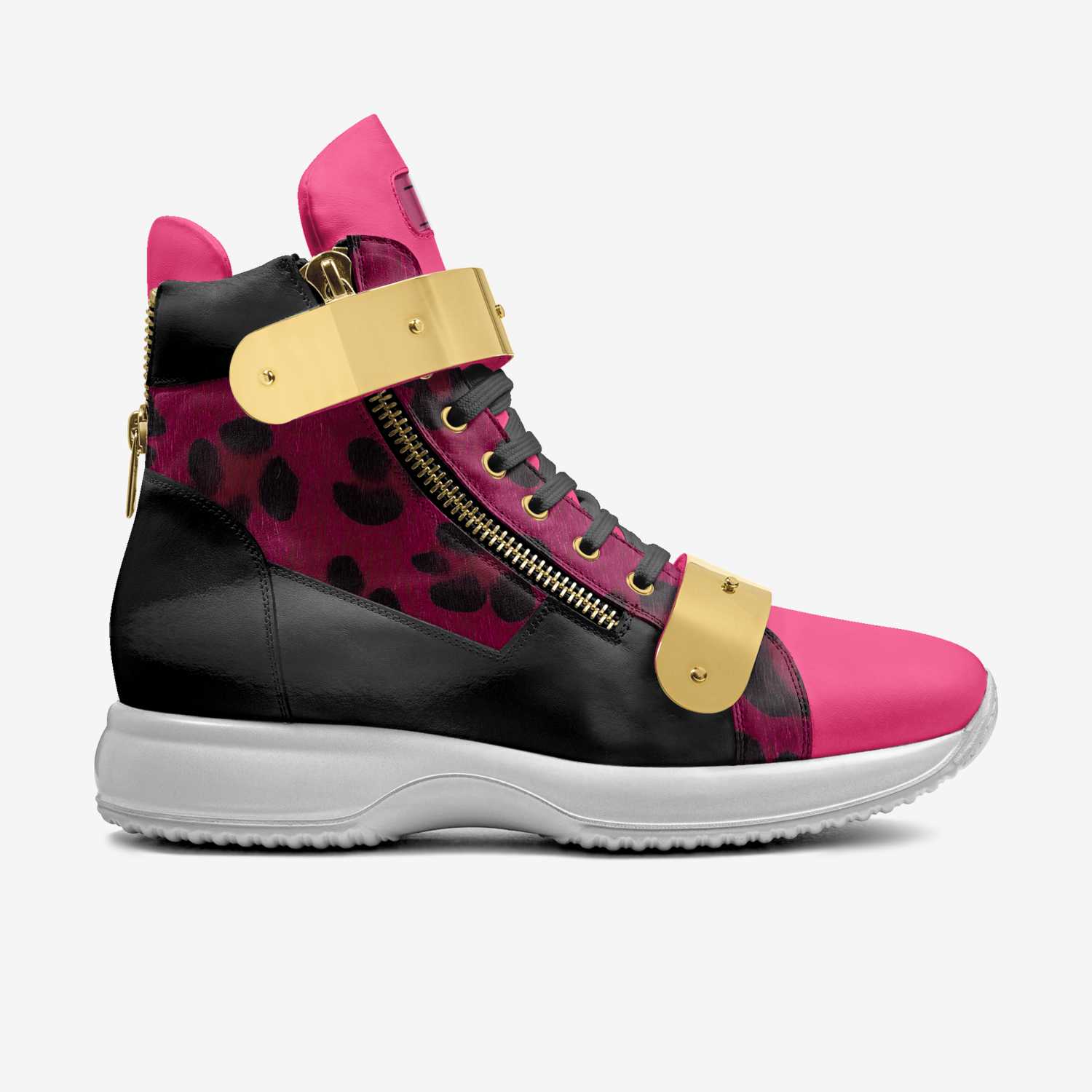 ROXFOX custom made in Italy shoes by Dione Childress | Side view