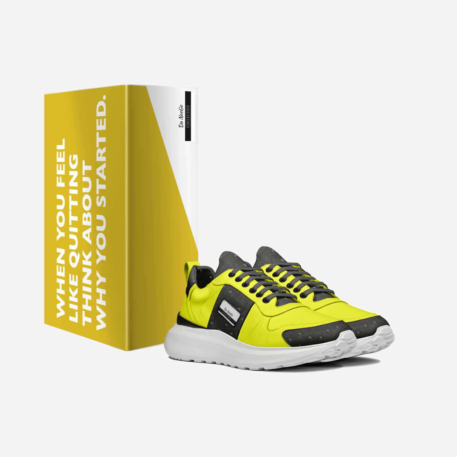 Da NooGo  custom made in Italy shoes by Shametrice Douglas | Box view