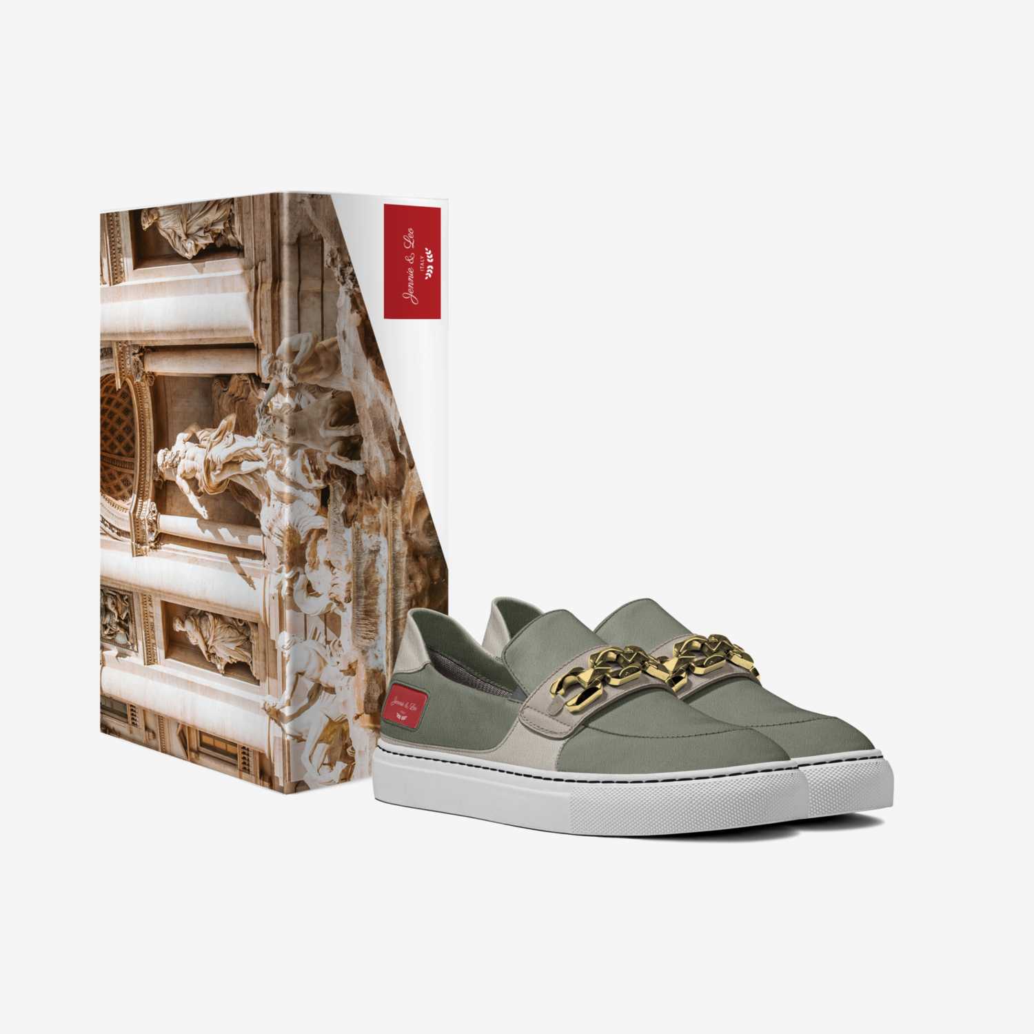 Jennie L. Katakis  custom made in Italy shoes by Jennie L. Katakis | Box view