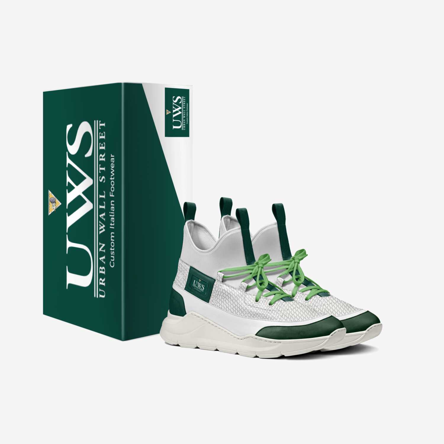 Marcy Avez custom made in Italy shoes by Urbanwallstreet Earl | Box view