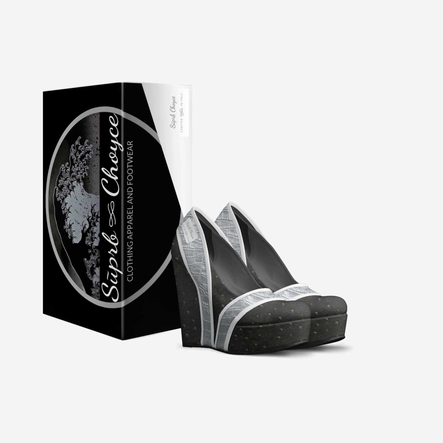 Sūprb Choyce  custom made in Italy shoes by Omari Choyce | Box view
