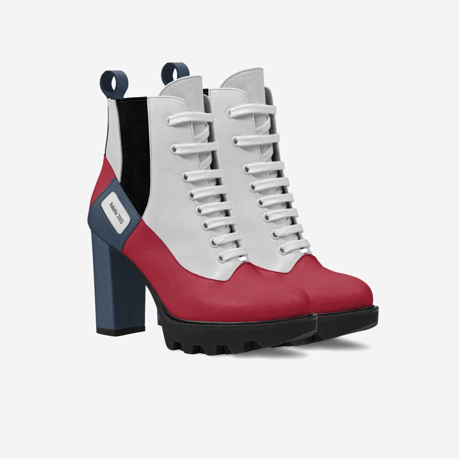 Nakelia 2003 custom made in Italy shoes by Ihesiah Myers | Double view