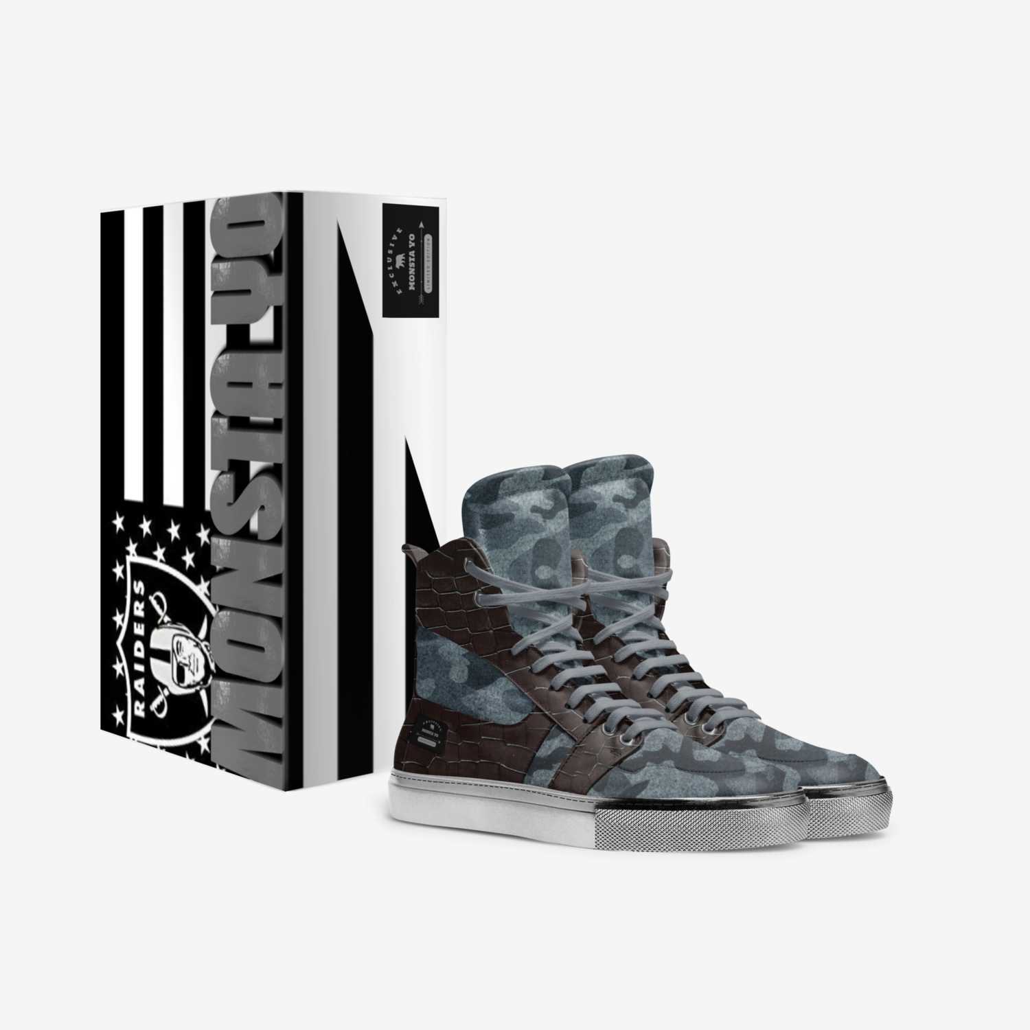 MONSTA YO custom made in Italy shoes by Gifted Company & Monsta Yo Company | Box view