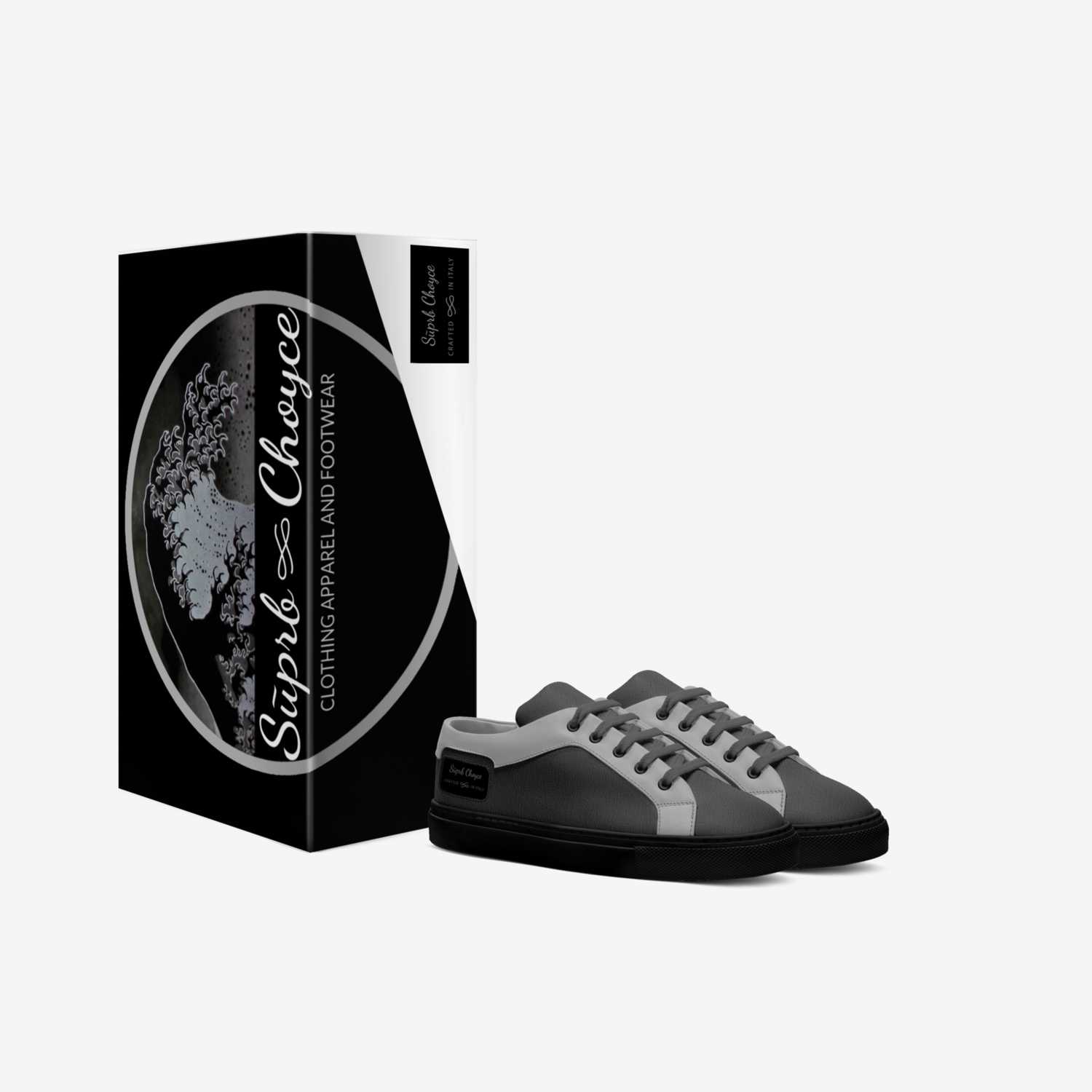 Sūprb Choyce custom made in Italy shoes by Omari Choyce | Box view