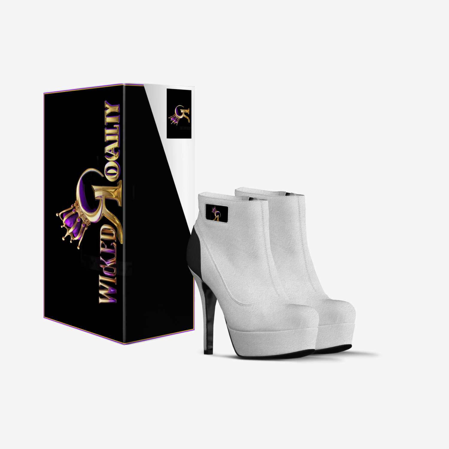 WICKED ROYALTY custom made in Italy shoes by Chantal Olson | Box view