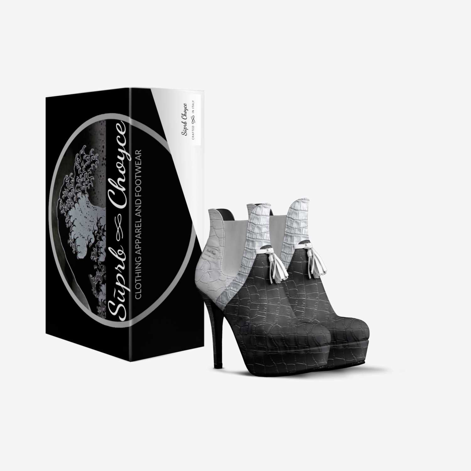 Sūprb Choyce custom made in Italy shoes by Omari Choyce | Box view