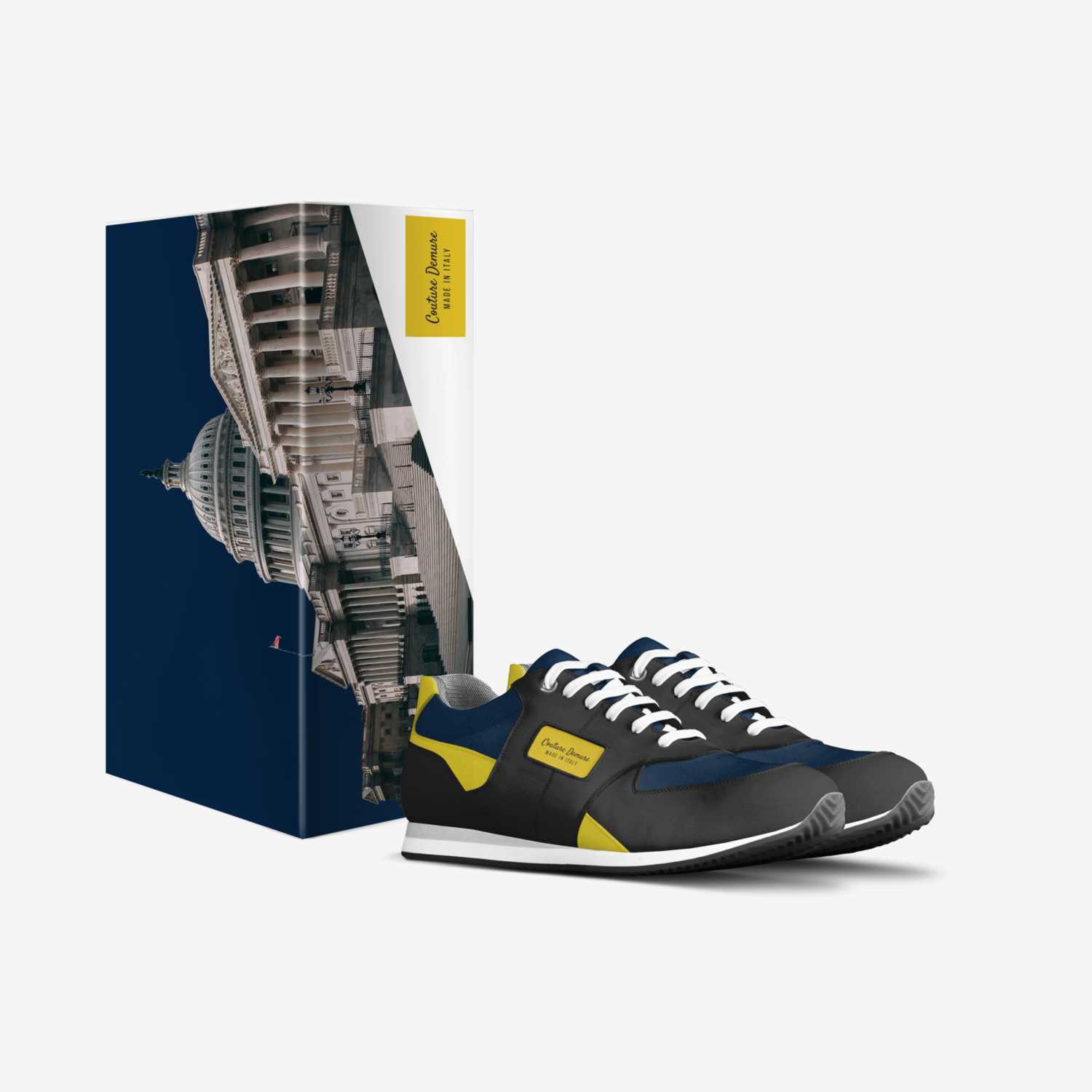 Couture Demure custom made in Italy shoes by Tiffani Jones | Box view
