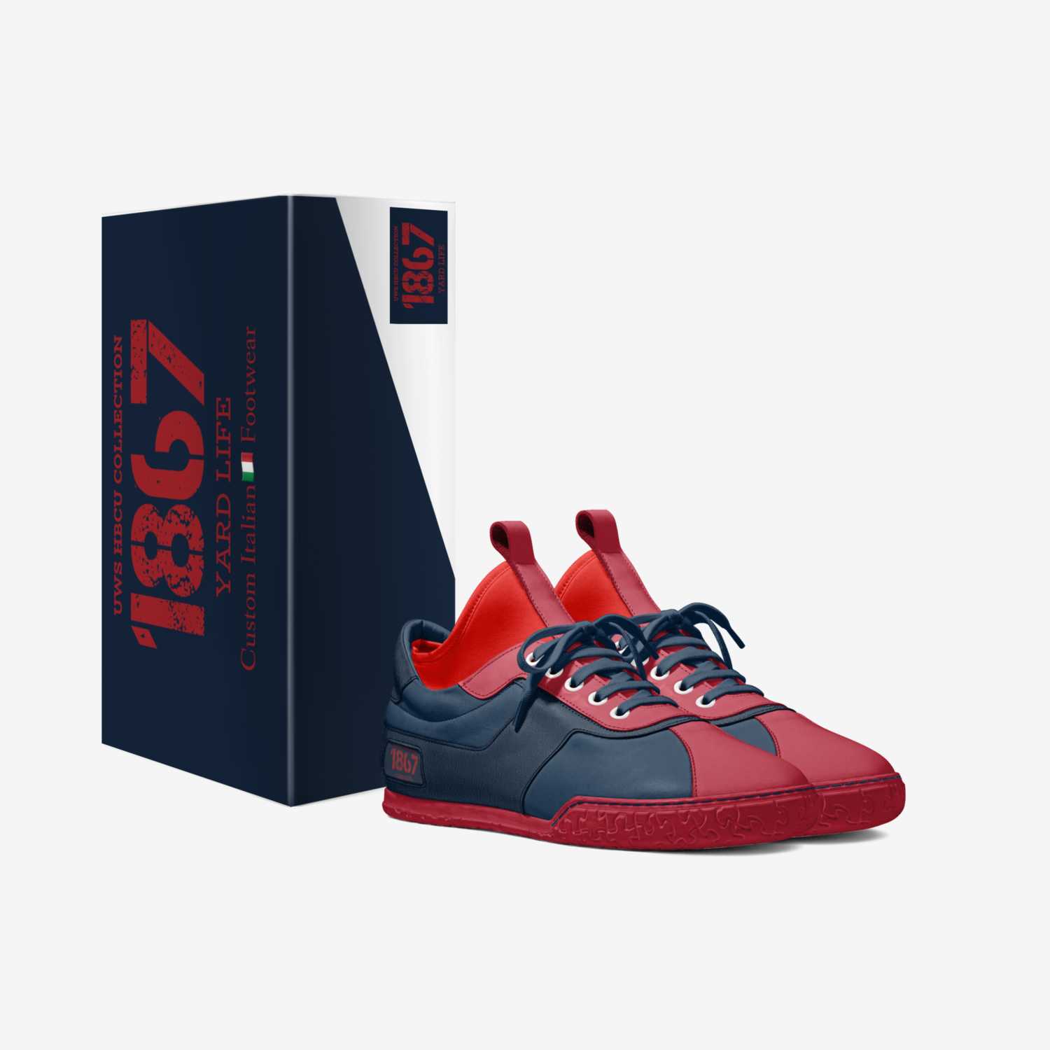 1867 Yard Life custom made in Italy shoes by Urbanwallstreet Earl | Box view