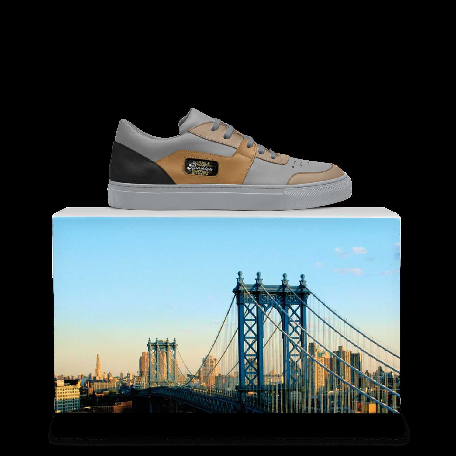 アットラスト スニーカー KING B マスタード Bk knights | A Custom Shoe concept by Ny-leeka Jackson