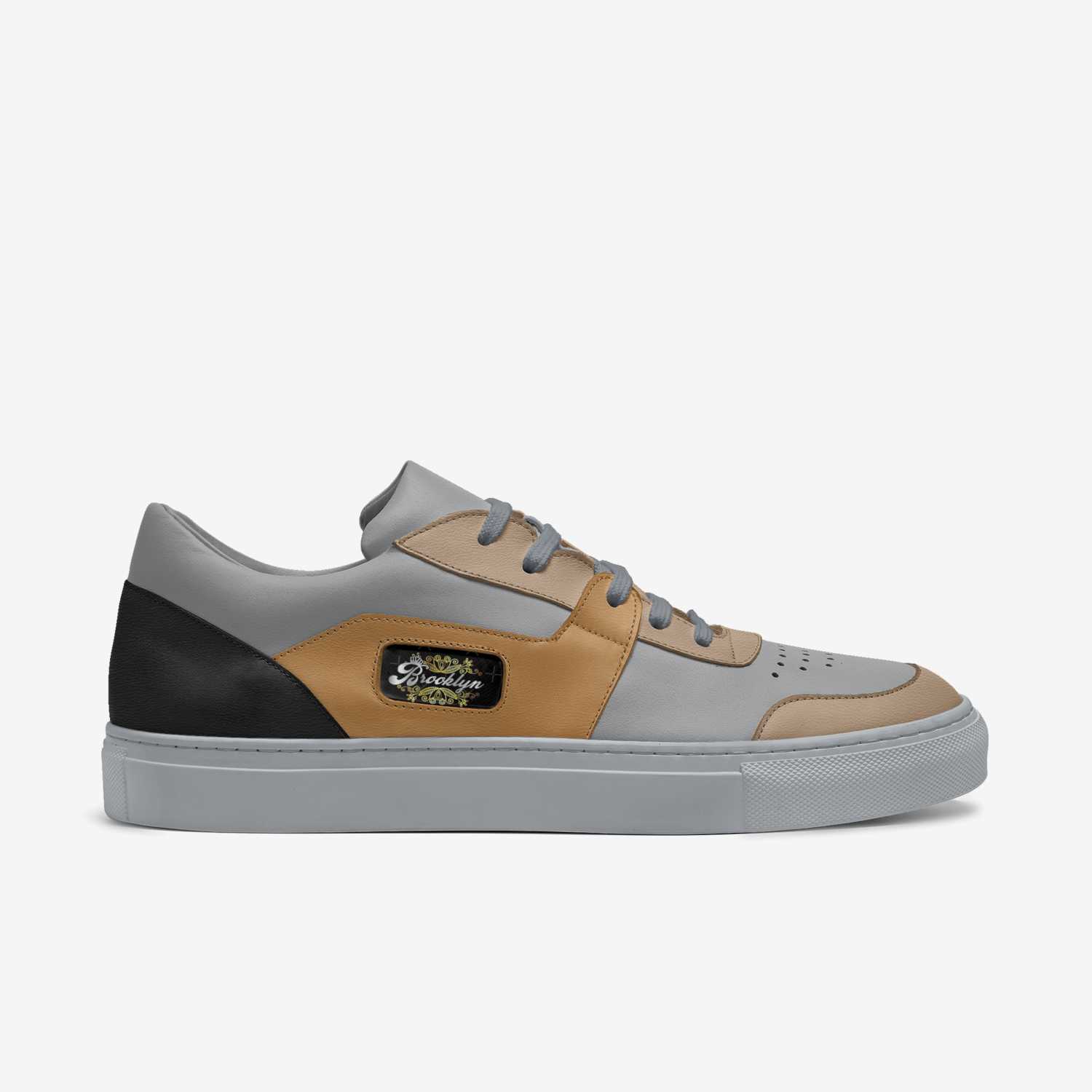 Bk knights  custom made in Italy shoes by Ny-leeka Jackson | Side view