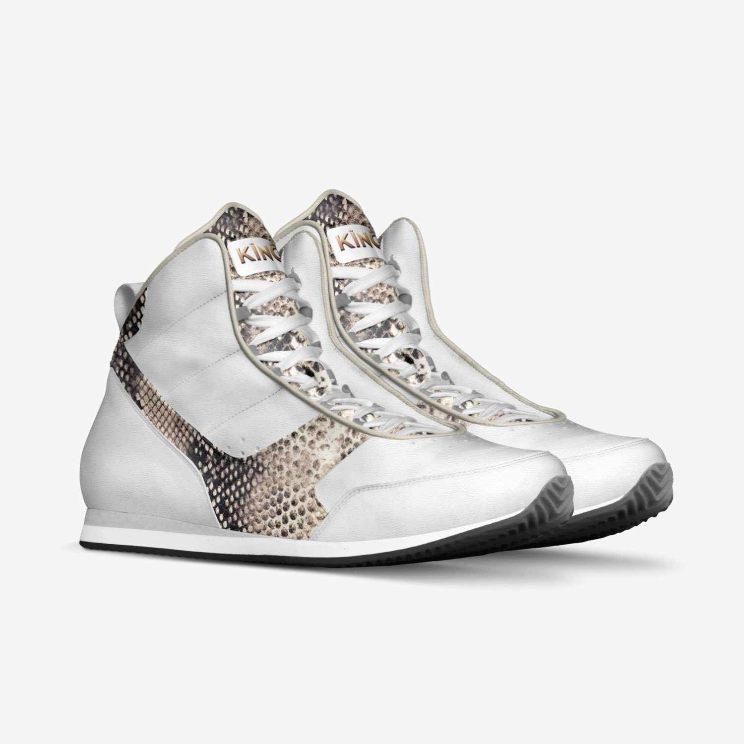 Razza Runner  custom made in Italy shoes by Rich King | Double view