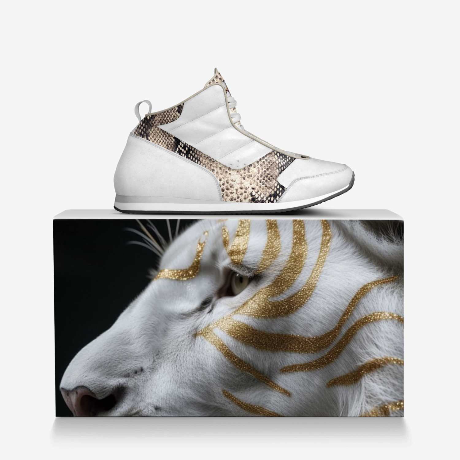 Razza Runner  custom made in Italy shoes by Rich King | Over box view