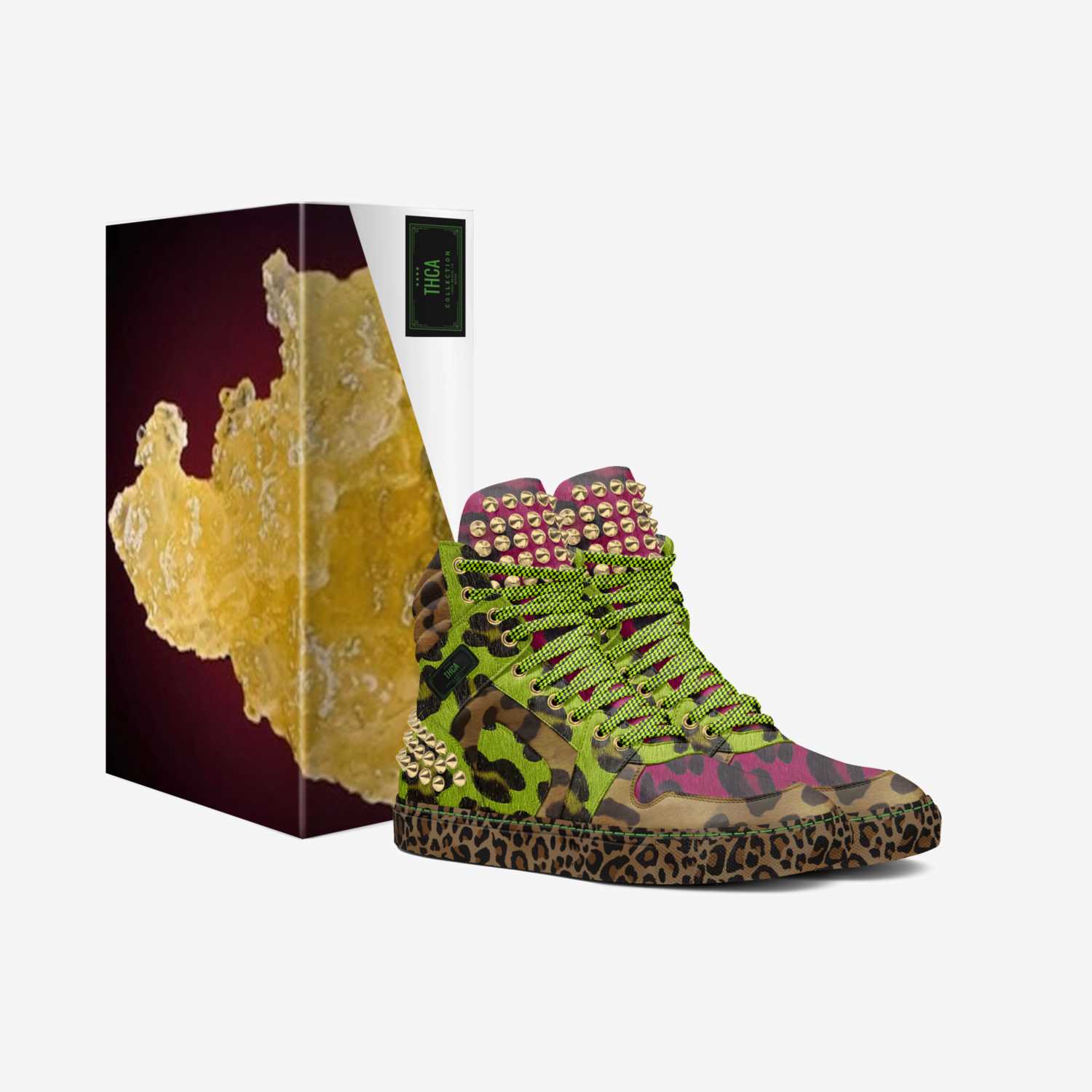 THCA custom made in Italy shoes by Shavon Gray | Box view