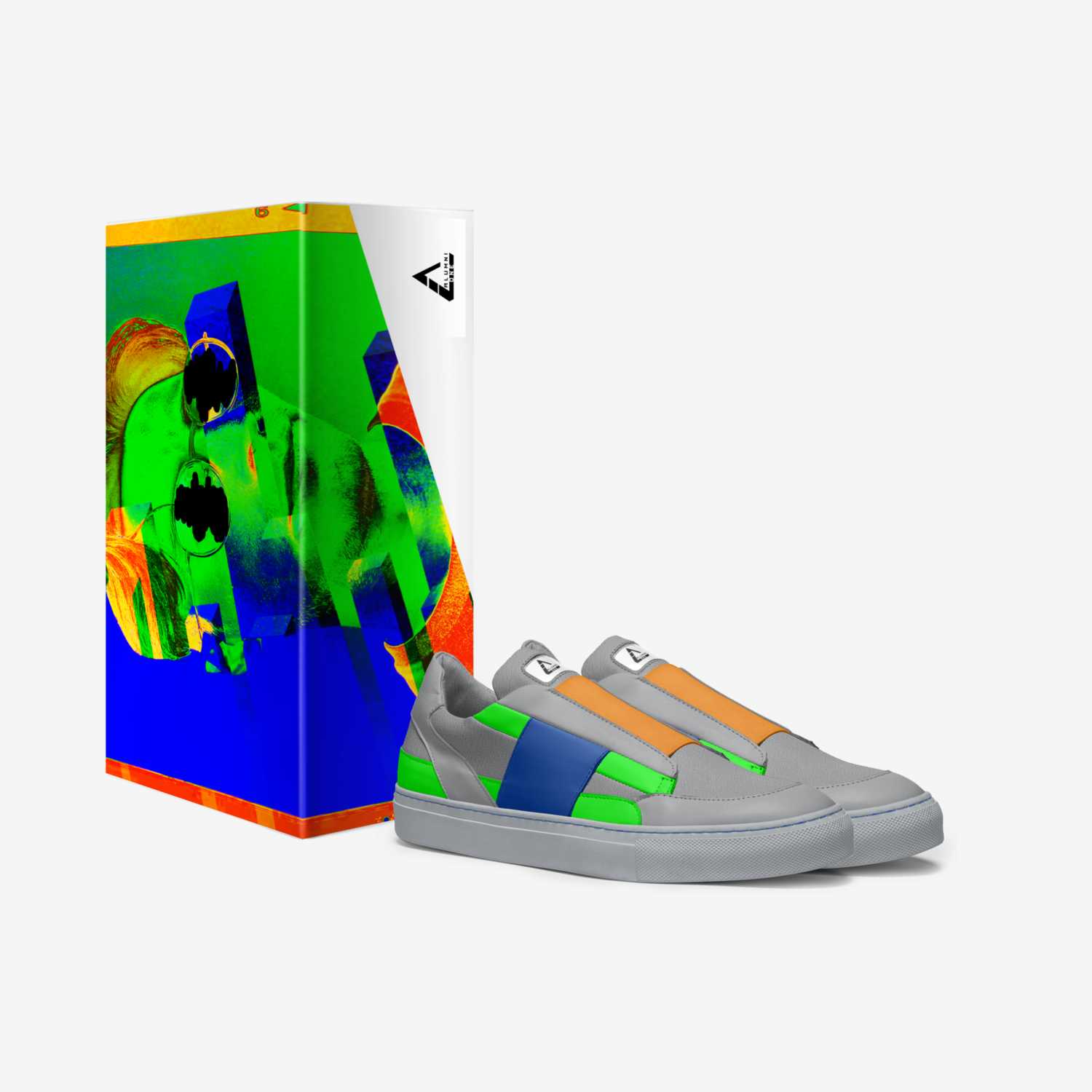 r3trØspekt custom made in Italy shoes by Style With Kicks | Box view