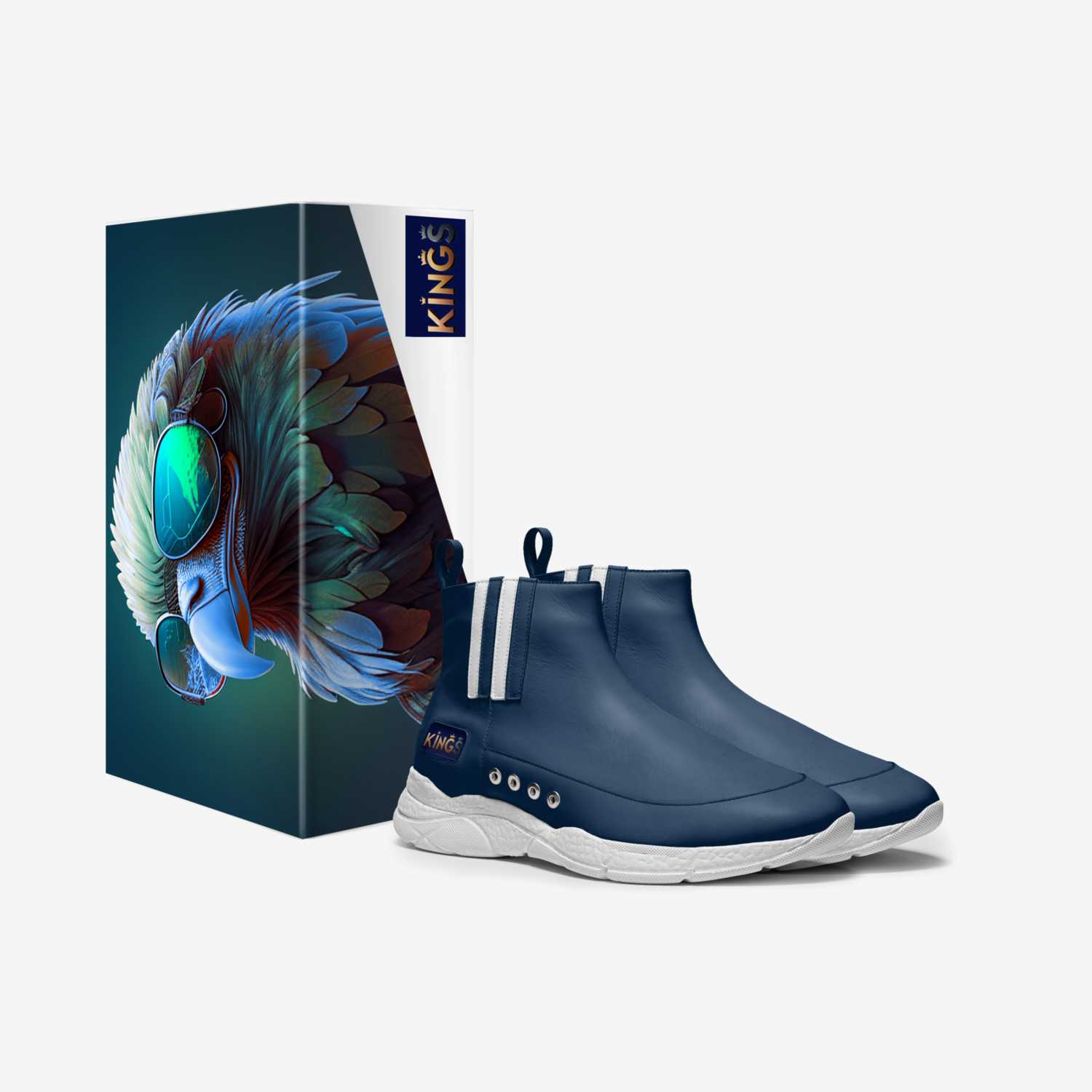 Razza Kings custom made in Italy shoes by Rich King | Box view