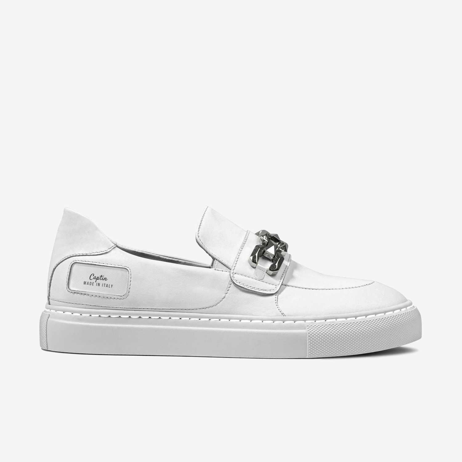 Captin  custom made in Italy shoes by Christopher Samuels | Side view