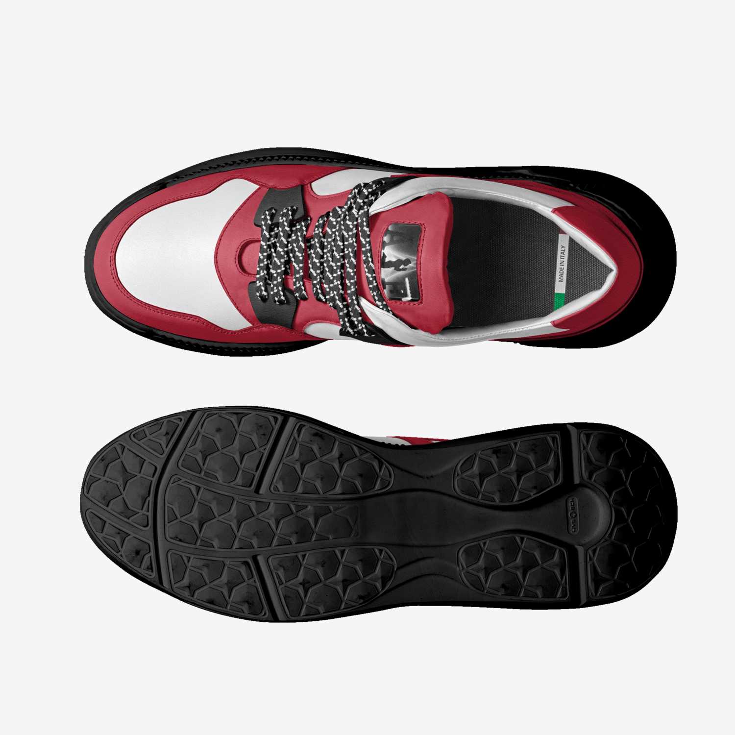 AIF 17s  custom made in Italy shoes by Deante Steele | Top view