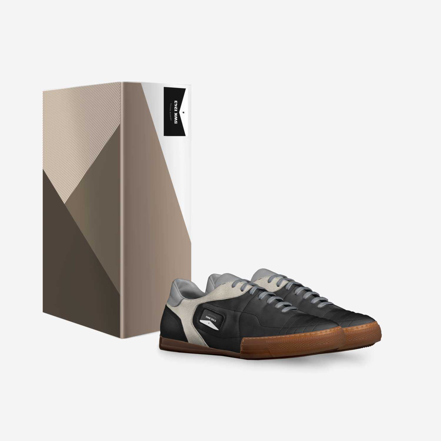 SWK 1243 custom made in Italy shoes by Style With Kicks | Box view