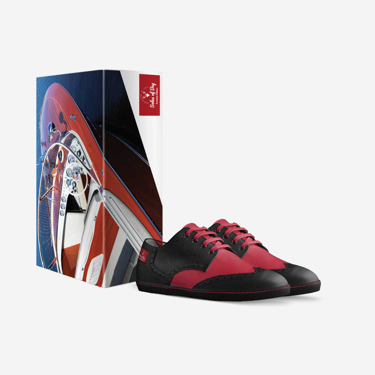 Soles of Bey custom made in Italy shoes by Quiame Bey | Box view