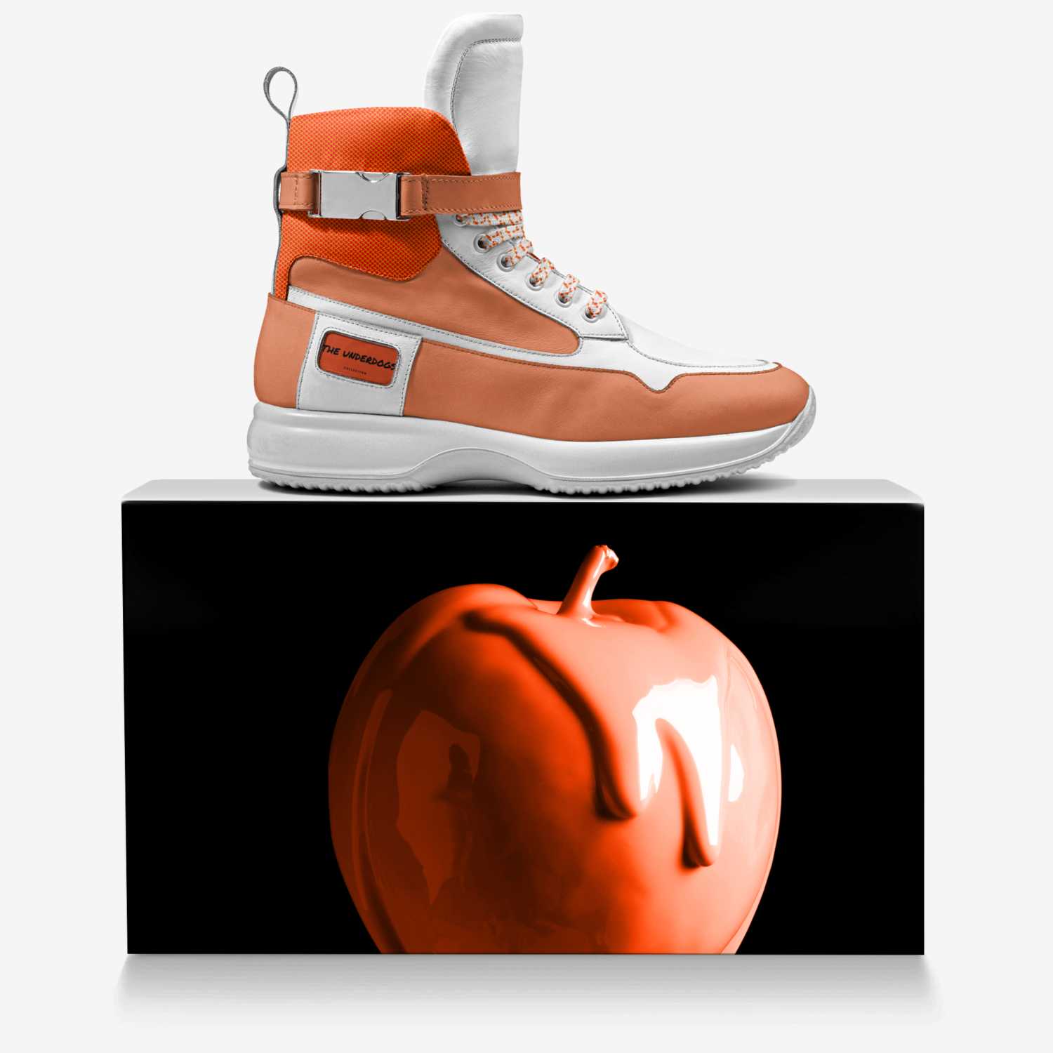 TT Dripsicles custom made in Italy shoes by Tristian Triscuit | Over box view