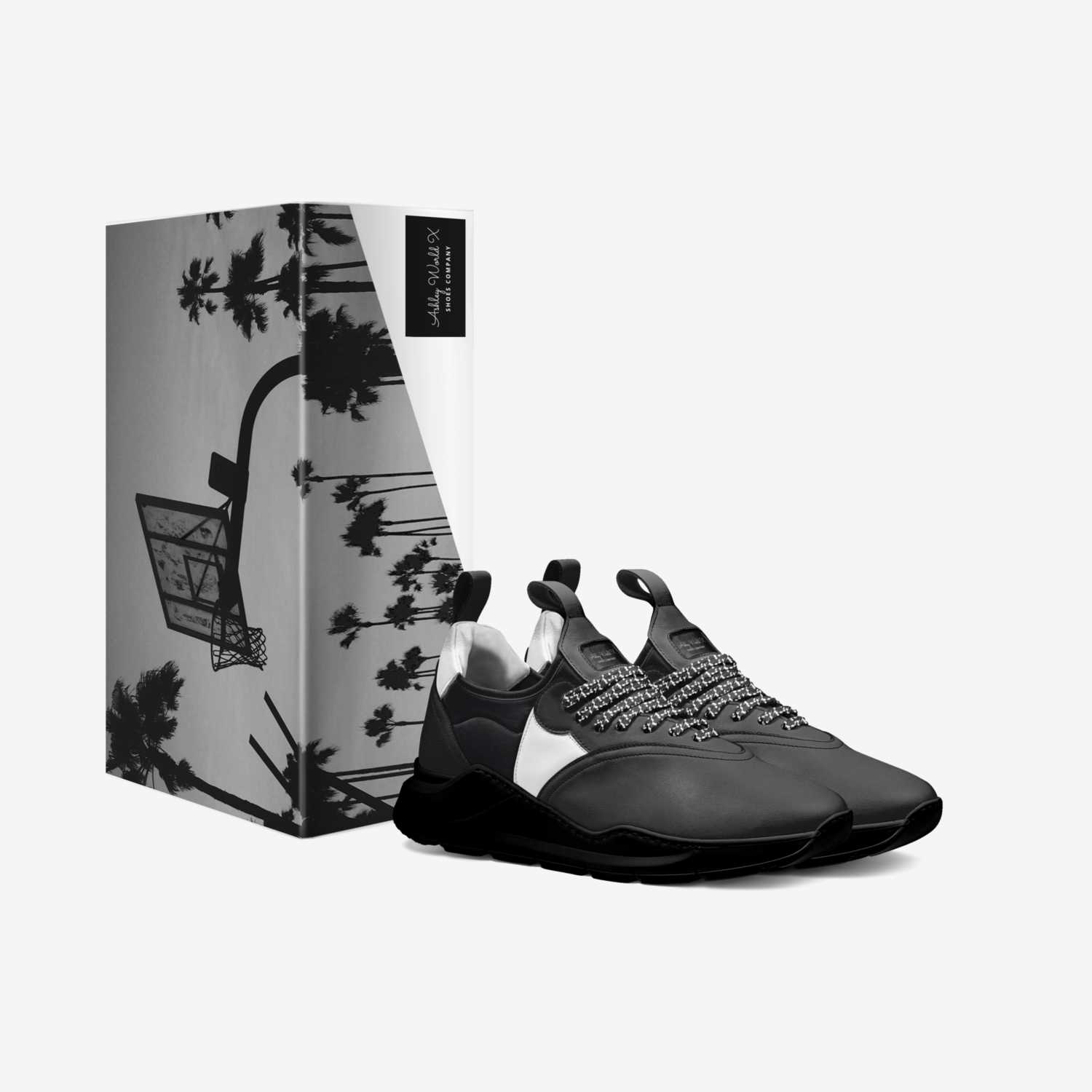 Ashley World X custom made in Italy shoes by Ebony Williams | Box view