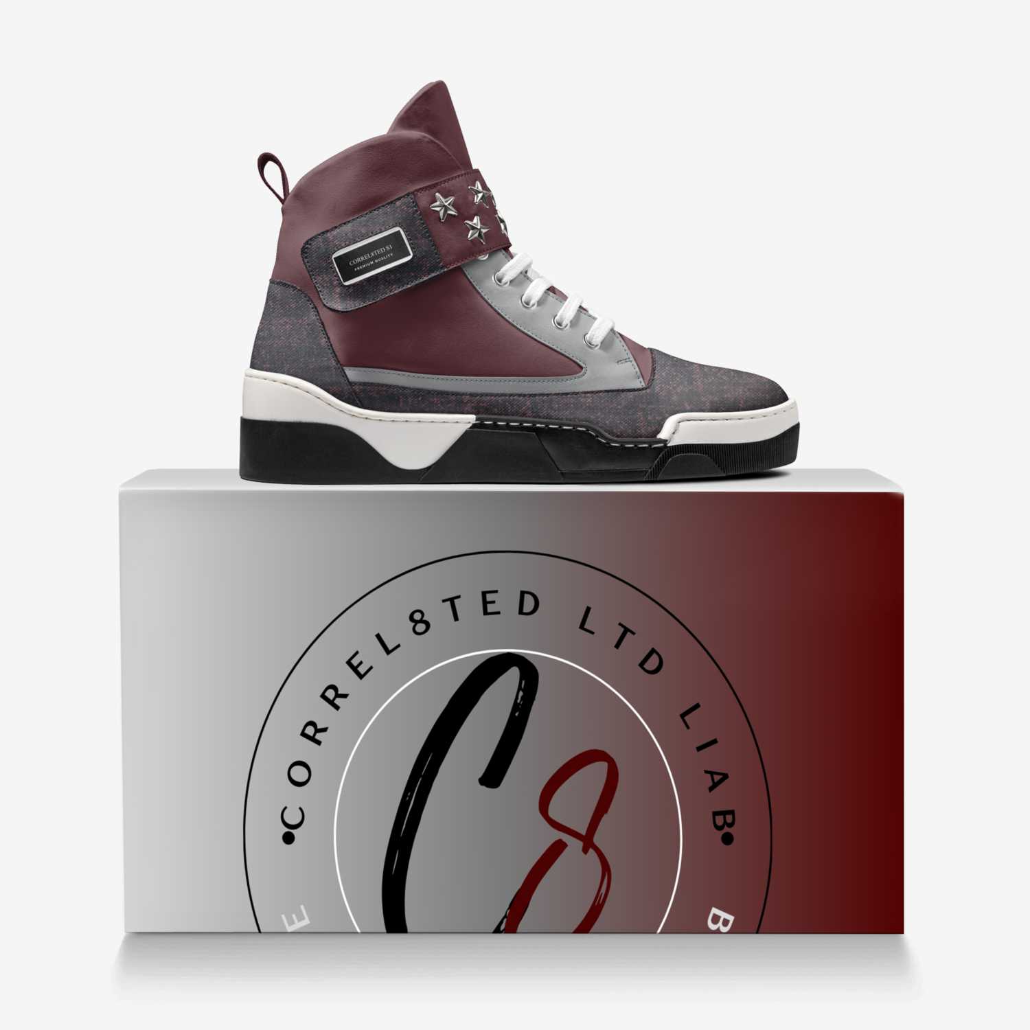 CORREL8TED S1 custom made in Italy shoes by Cj Brandon | Over box view