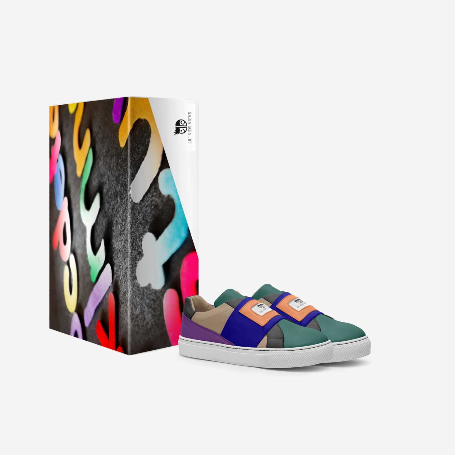 LIL’ KIDS KICKS custom made in Italy shoes by Style With Kicks | Box view
