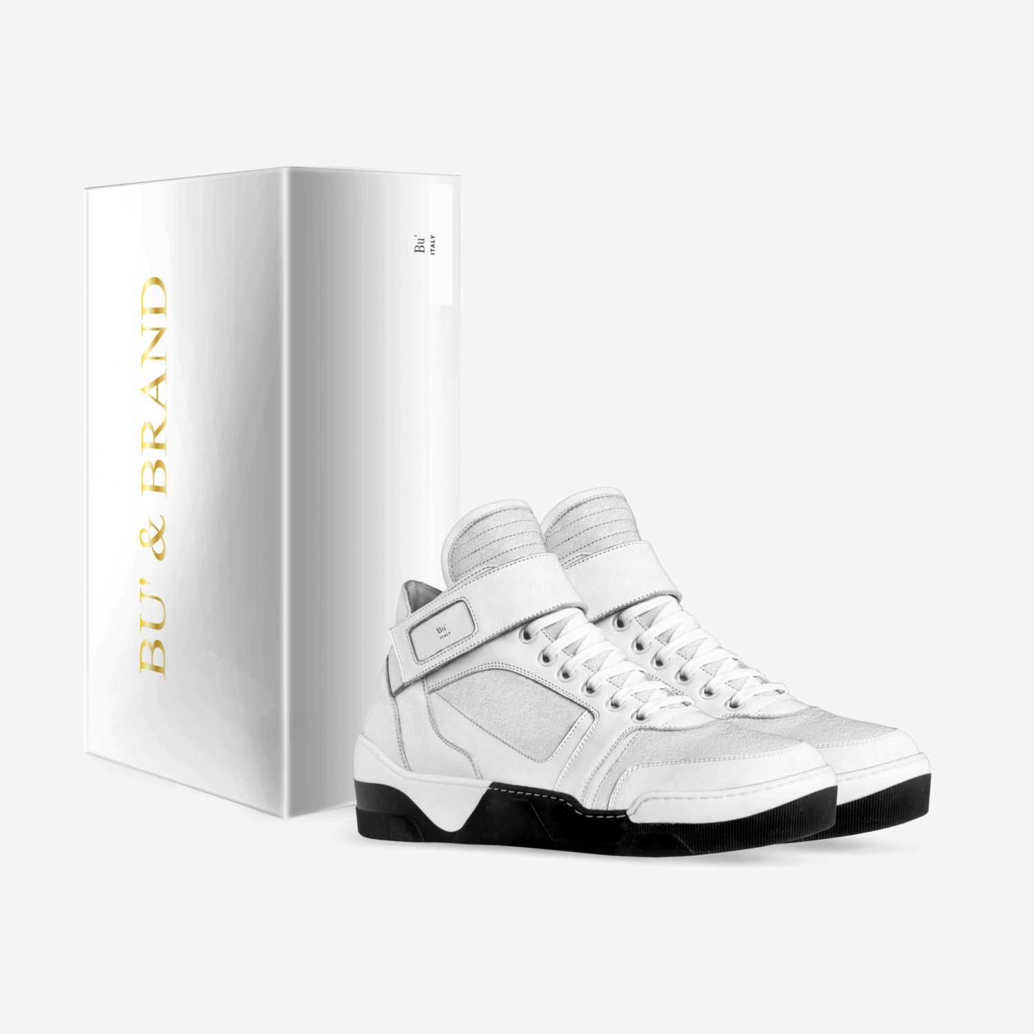 Bu - Sport White custom made in Italy shoes by X Bu Italy | Box view