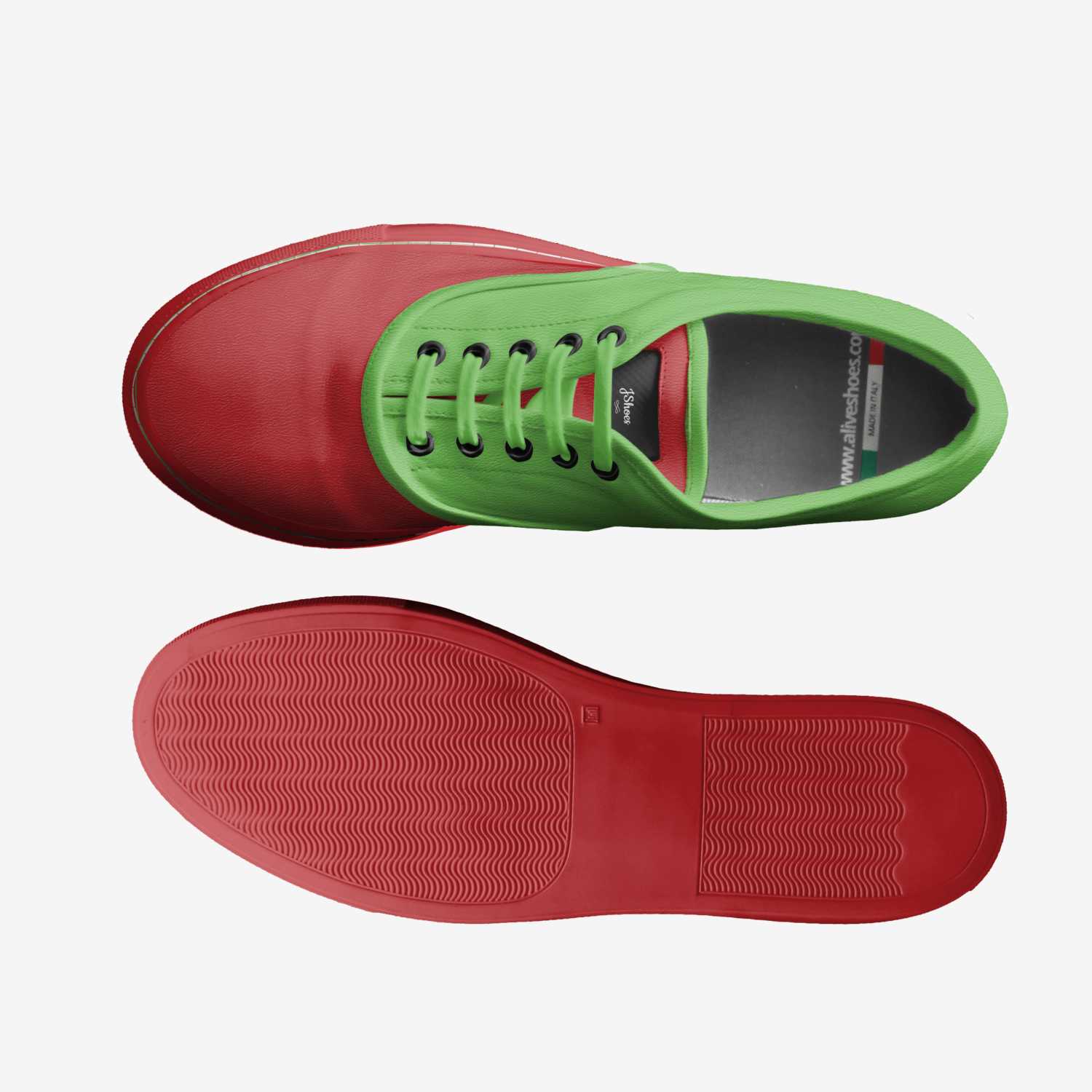 JShoes custom made in Italy shoes by Jessica Greene | Top view