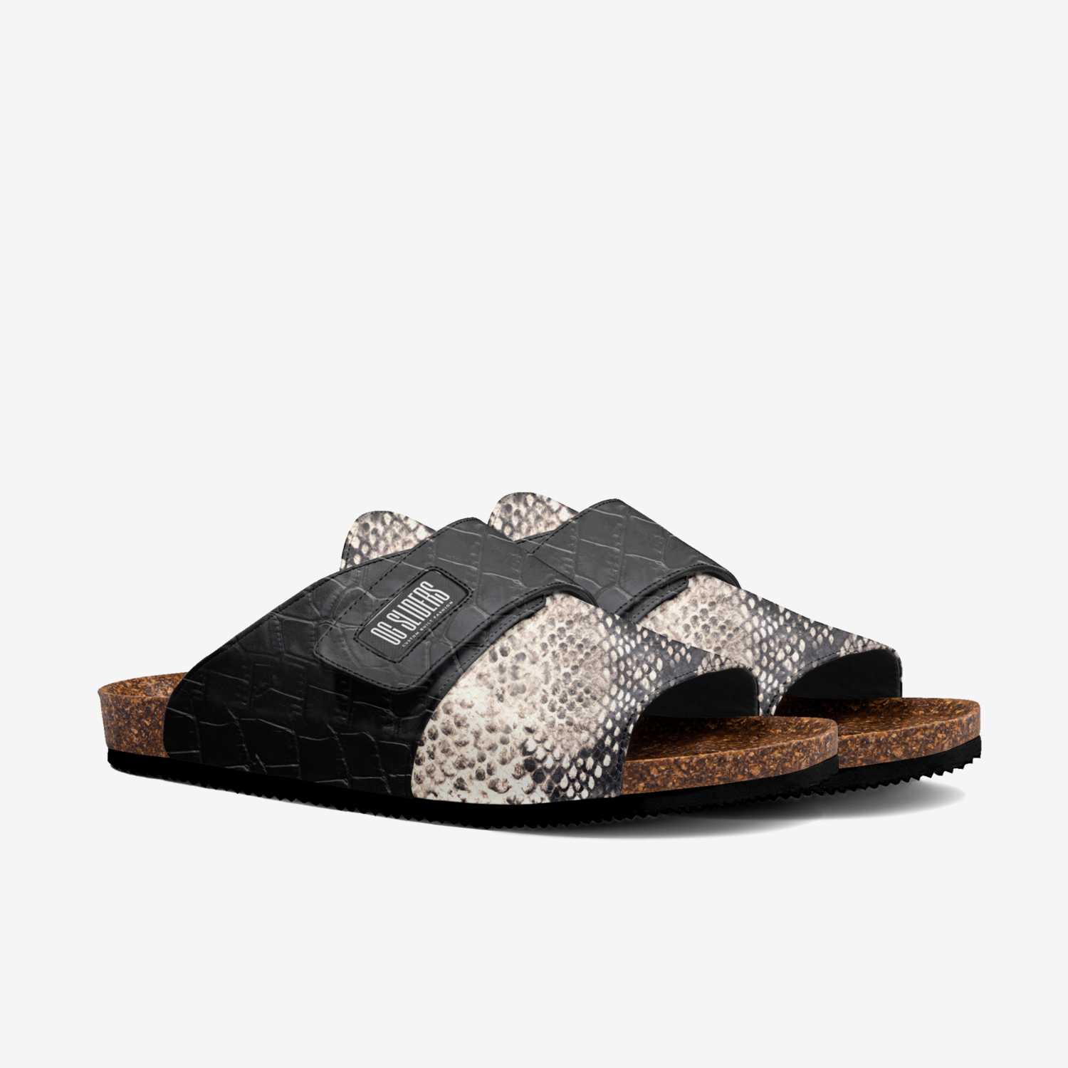 OG SLIDERS custom made in Italy shoes by Oliver Griffin | Double view